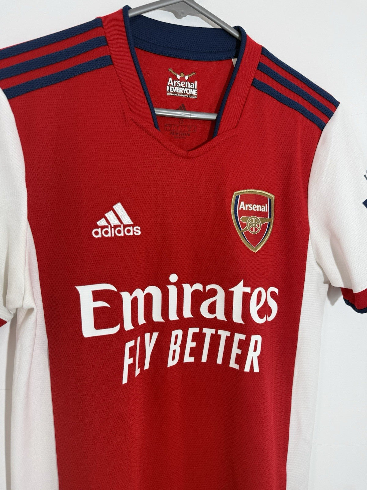 Arsenal Saka #7 2021/22 Small Home Shirt Adidas Excellent Condition GM0217