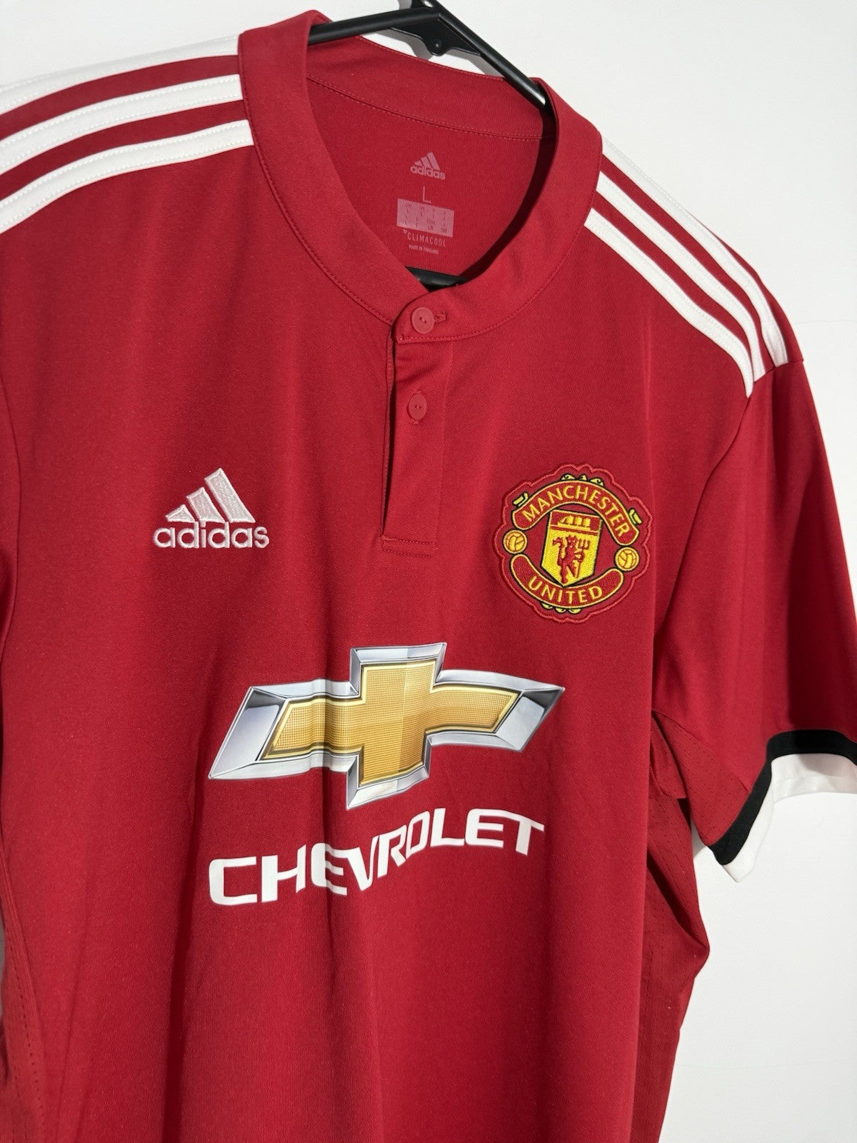 Manchester United Alexis #7 2017/18 Large Home Shirt Excellent Condition BS1214