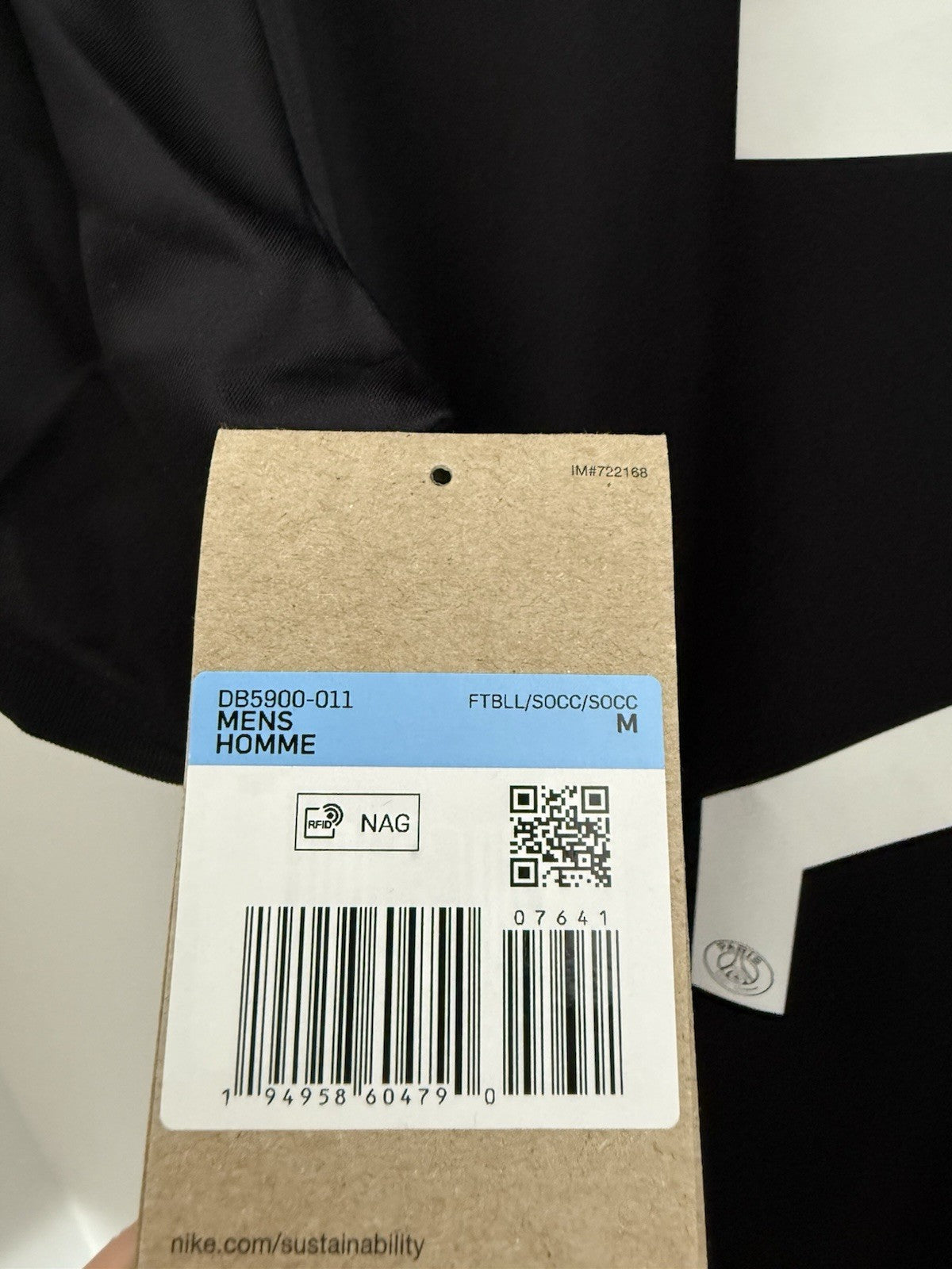 PSG Mbappe #7 2021/22 Medium 3rd Shirt Nike BNWT DB5900-011