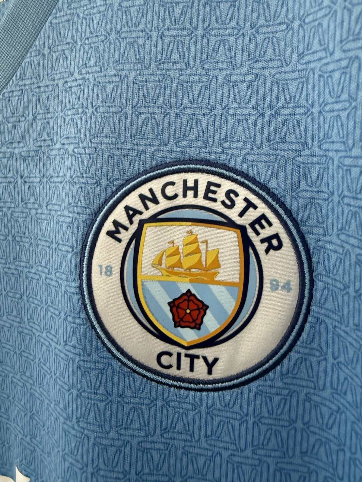Manchester City Stones #5 2021/22 Small Home Shirt Excellent Condition 759262-01