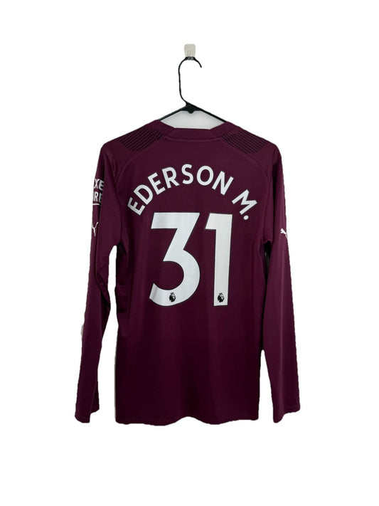Man City Ederson #31 2022/23 Small Away GK Shirt Excellent Condition 765746-97