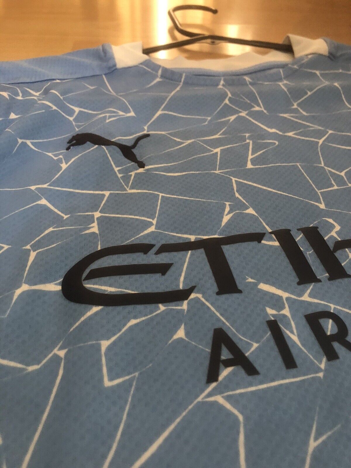 Foden 47 Manchester City 2020 21 Home Medium Shirt Excellent Condition 757058 01