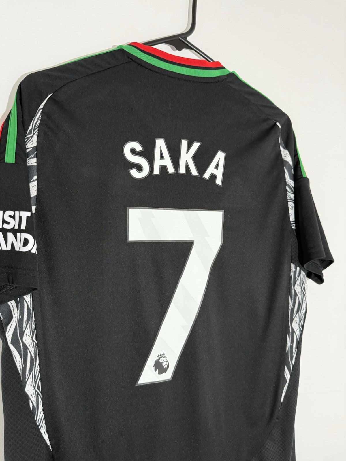 Arsenal Saka #7 2024/25 Large Away Shirt Excellent Condition IT6148