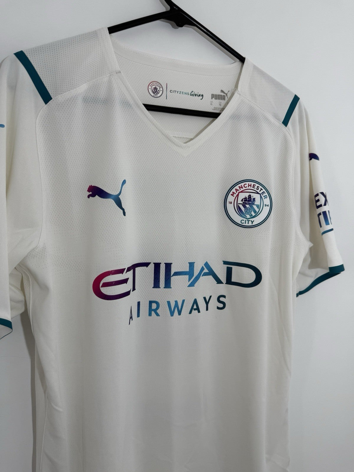 Manchester City Ruben #3 2021/22 XL Authentic Away Excellent Condition 759209-02