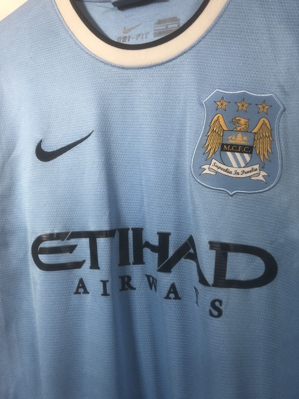 Manchester City Zabaleta #5 2013/14 Large Home Very Good Condition 574863-489