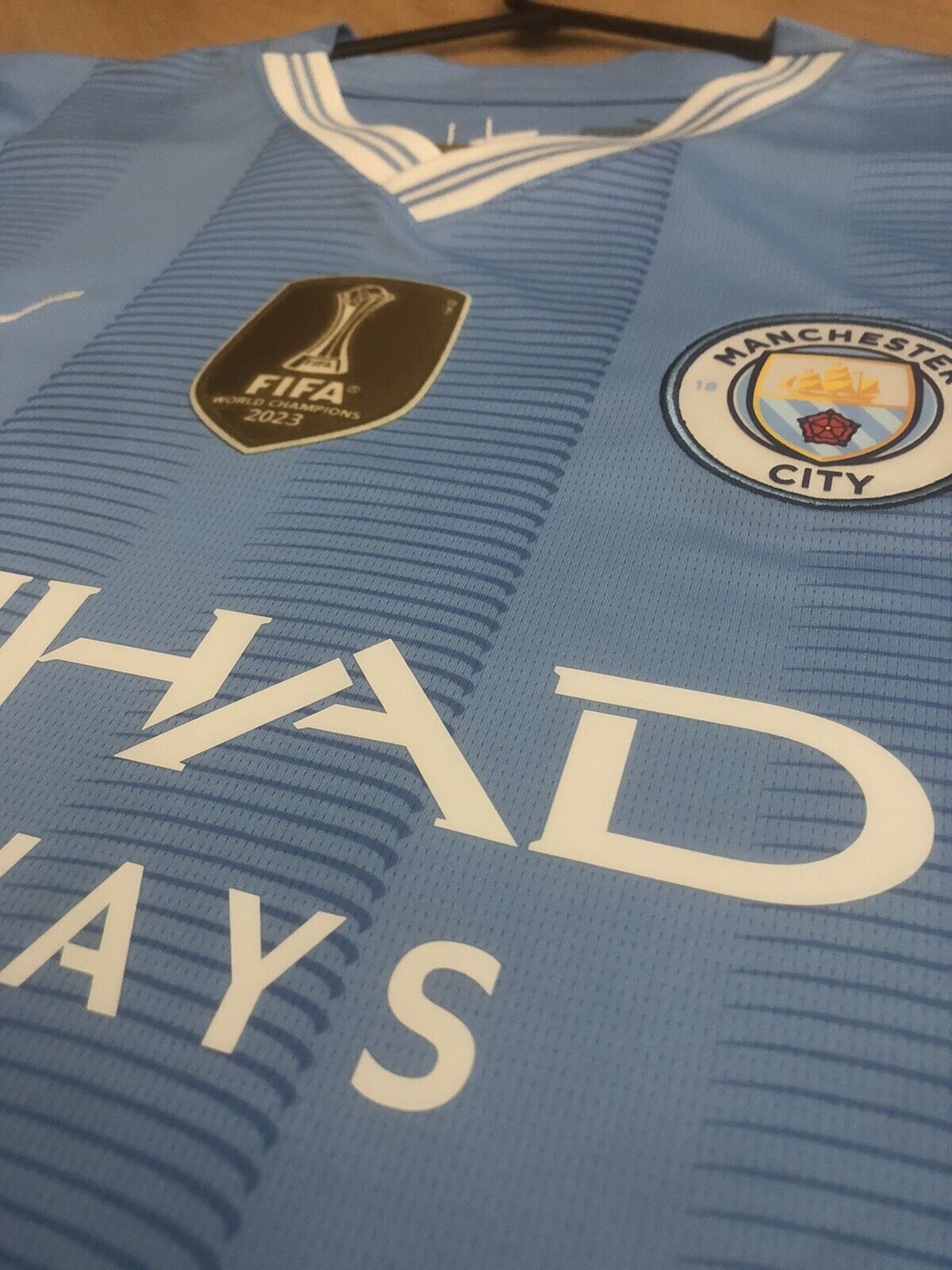 Haaland 9 Manchester City 2023 24 Xl Home Shirt Excellent Condition 770438 01