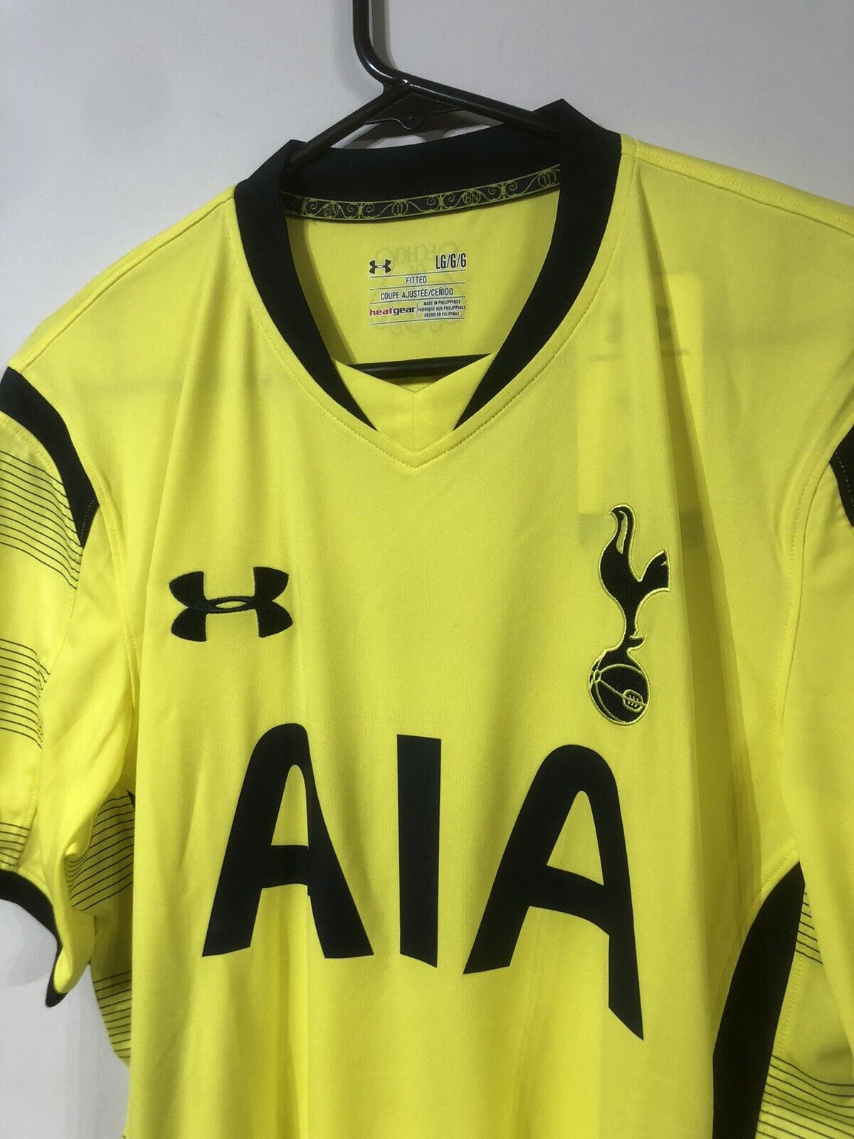 Son #7 Tottenham Hotspur 2014/15 Large 3rd Shirt Under Armour BNWT