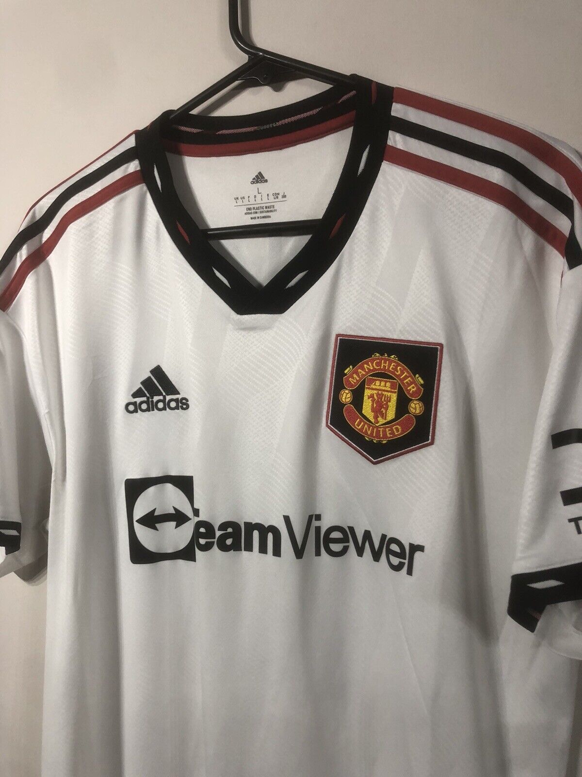 Garnacho #49 Manchester United Large 2022/23 Away Shirt Excellent Condition