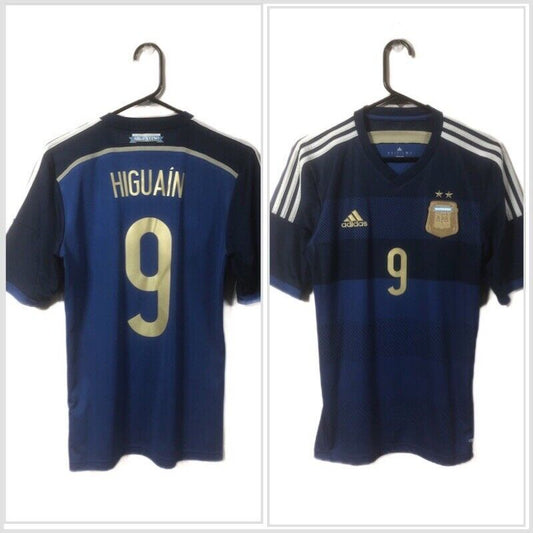 Argentina 2014 Small Away Shirt Adidas World Cup Excellent Condition G75187