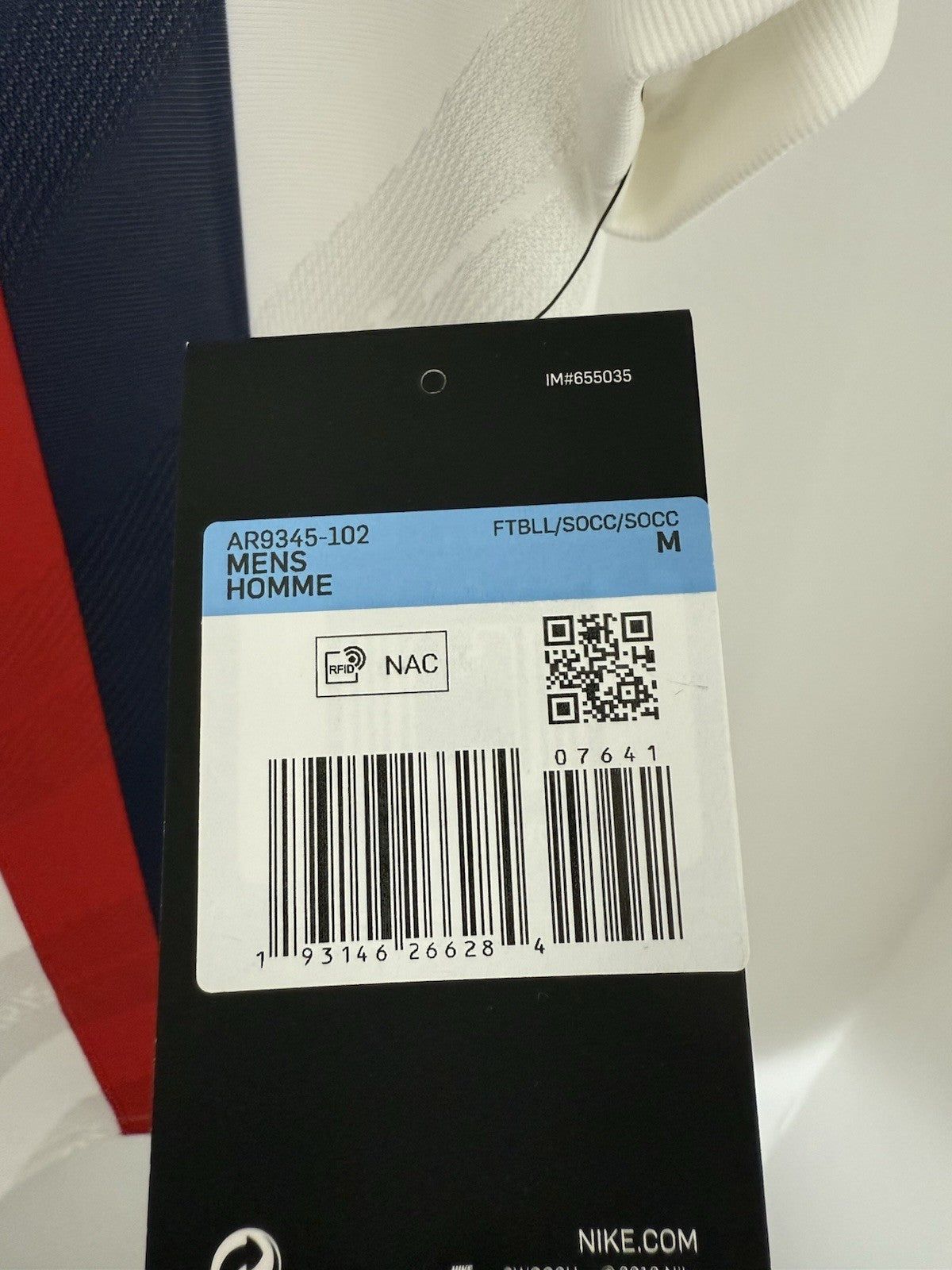 PSG Veratti #6 2019/20 CL Medium 3rd Vaporknit Shirt Nike BNWT AR9345-102