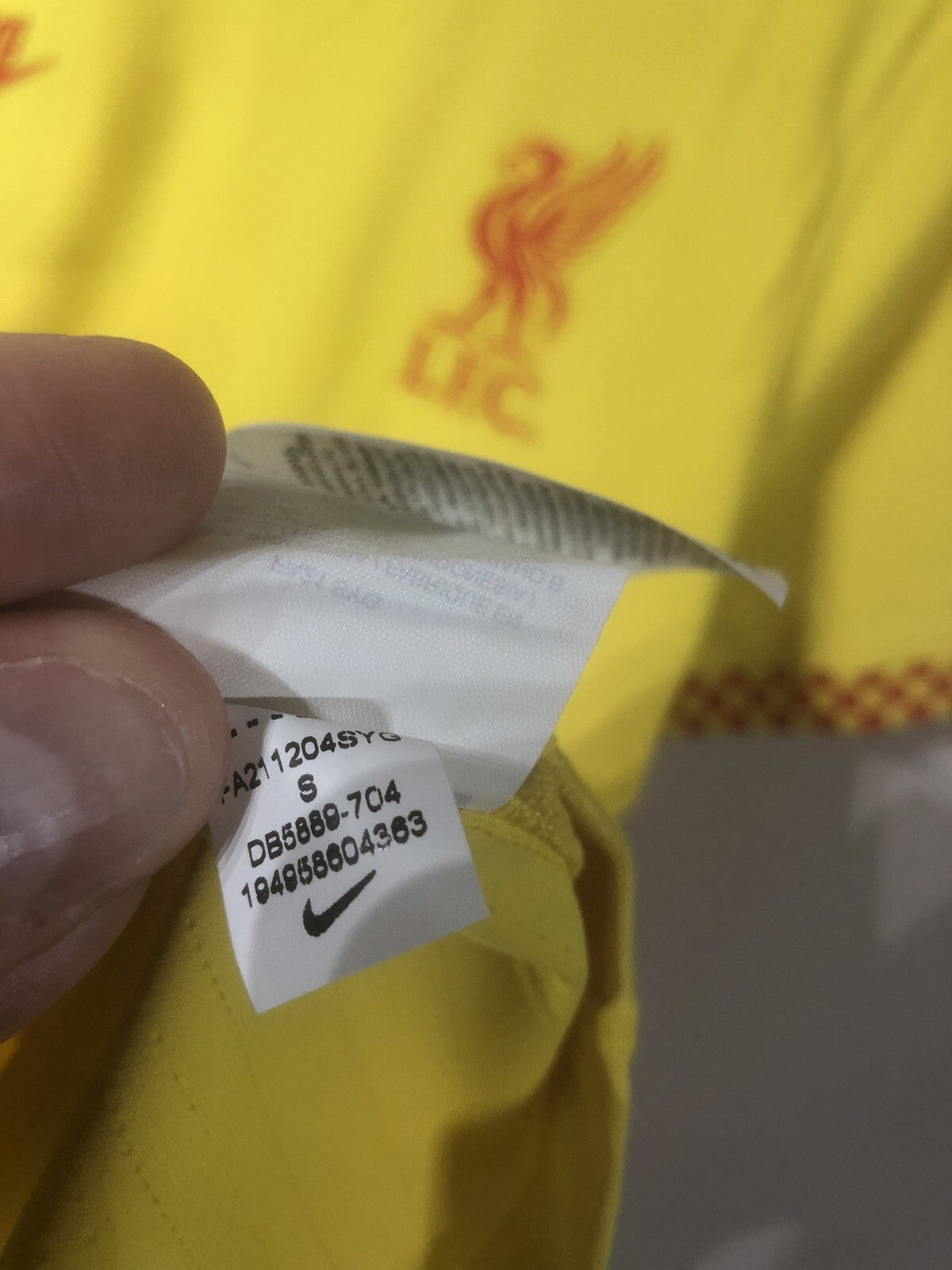 Liverpool Firmino #9 2021/22 Small 3rd DriFitAdv Shirt BNWT DB5889-688