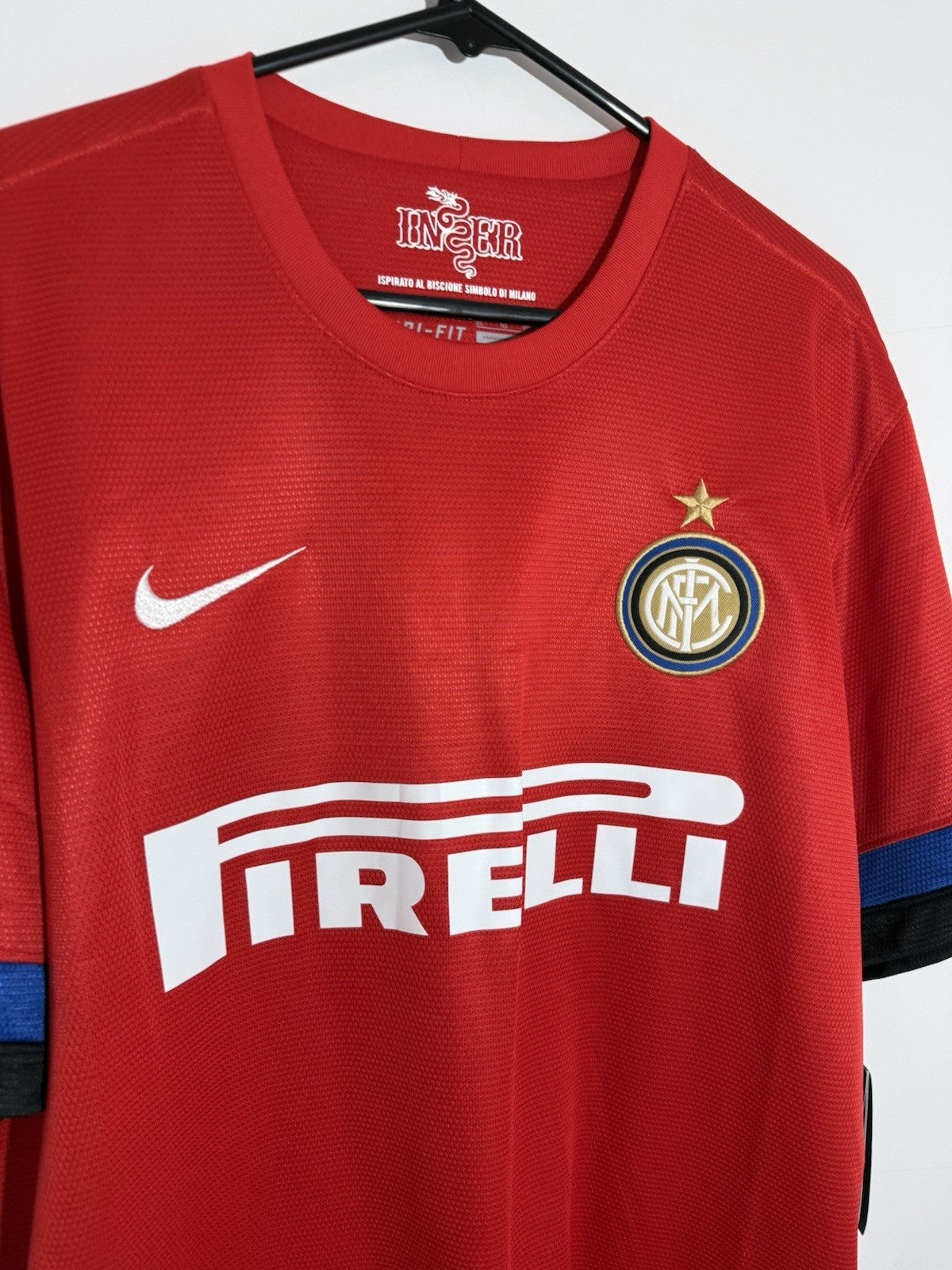 Inter Milan Milito #22 2012/13 XL Away Shirt Nike BNWT 479320-603