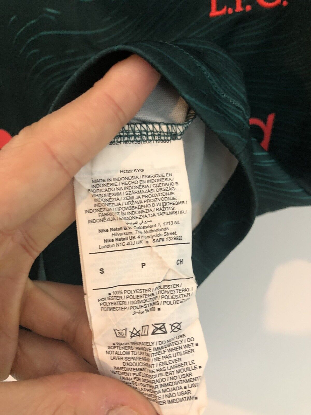 Luis Diaz 23 Liverpool Small 2022 23 3rd Shirt Excellent Condition Dm1835 377