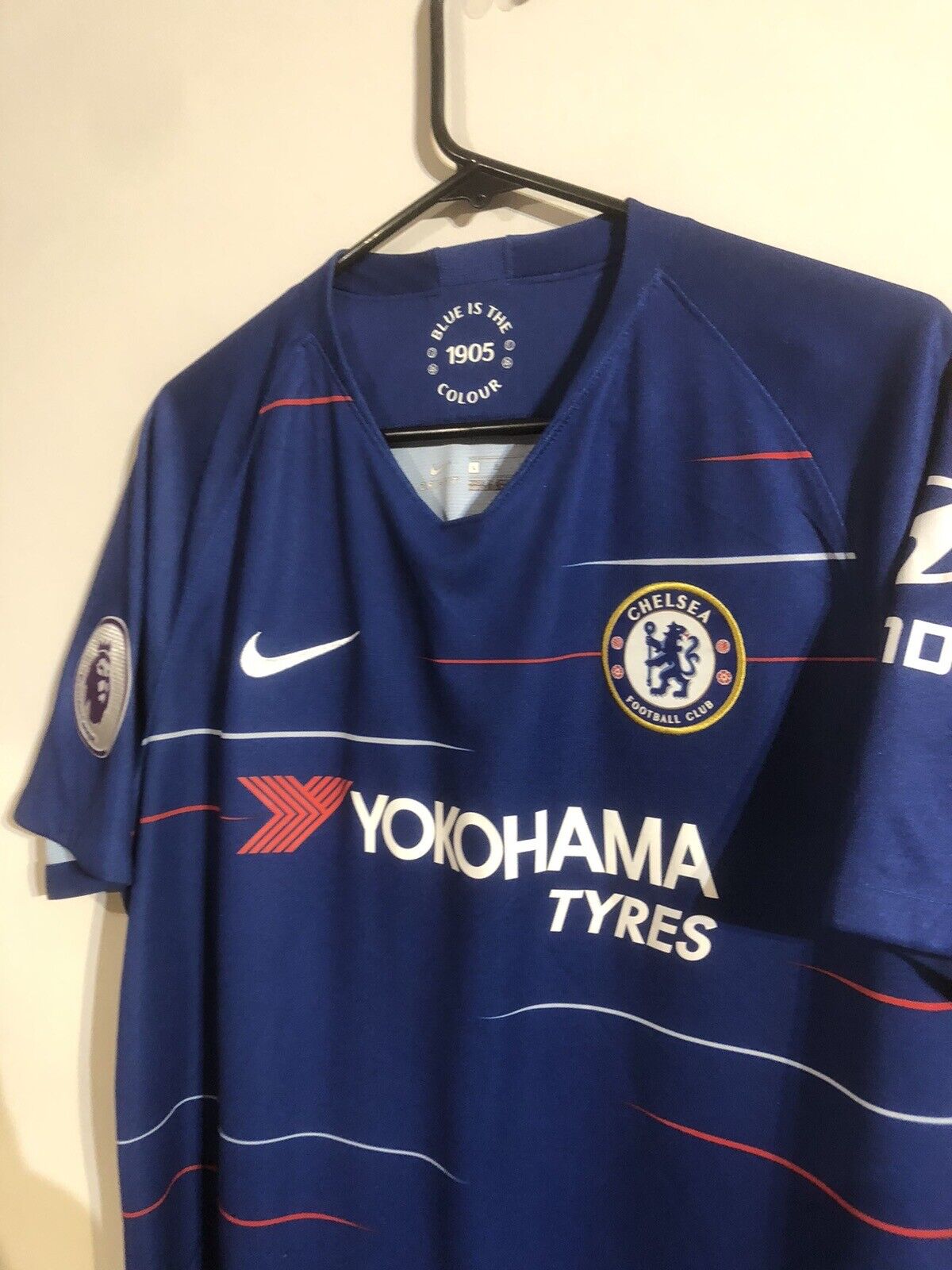 Azpilicueta #28 Chelsea 2018/19 Large Home Shirt Nike Excellent Condition