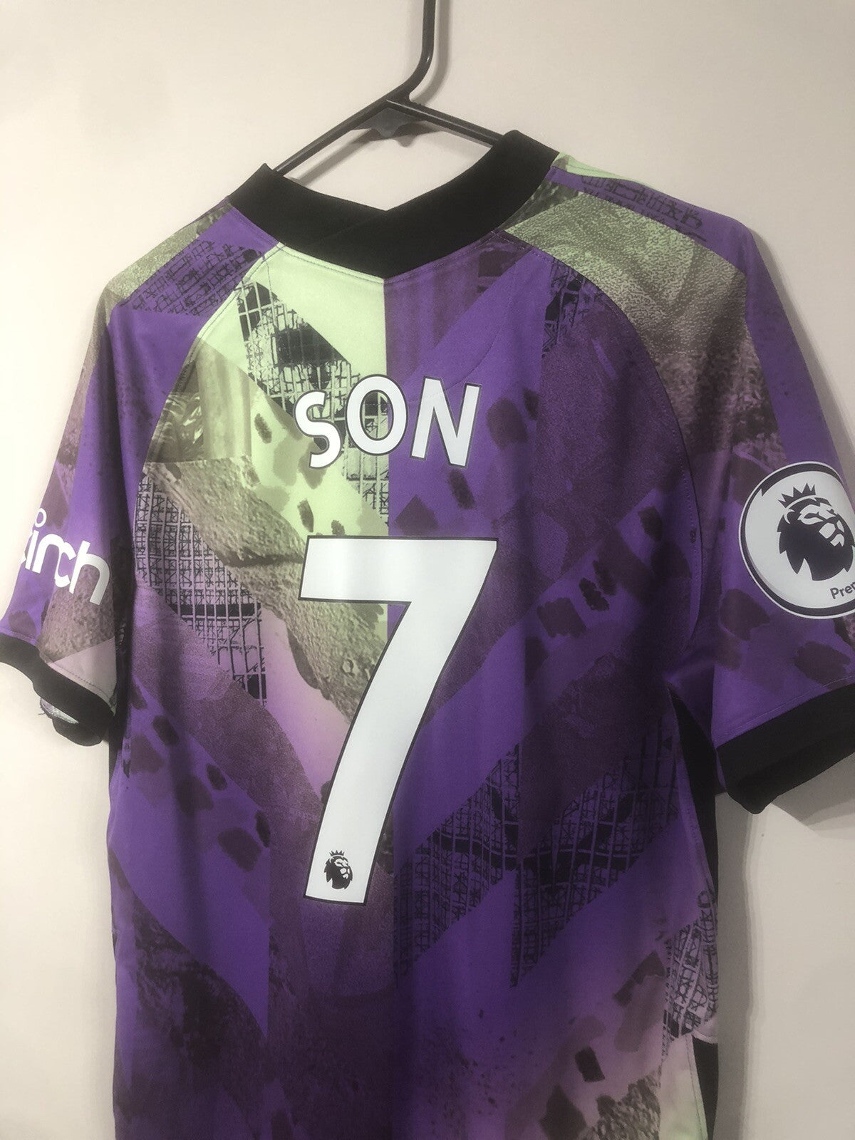 Tottenham Hotspur Son #7 2021/22 Medium 3rd Shirt Excellent Condition DB5907-529