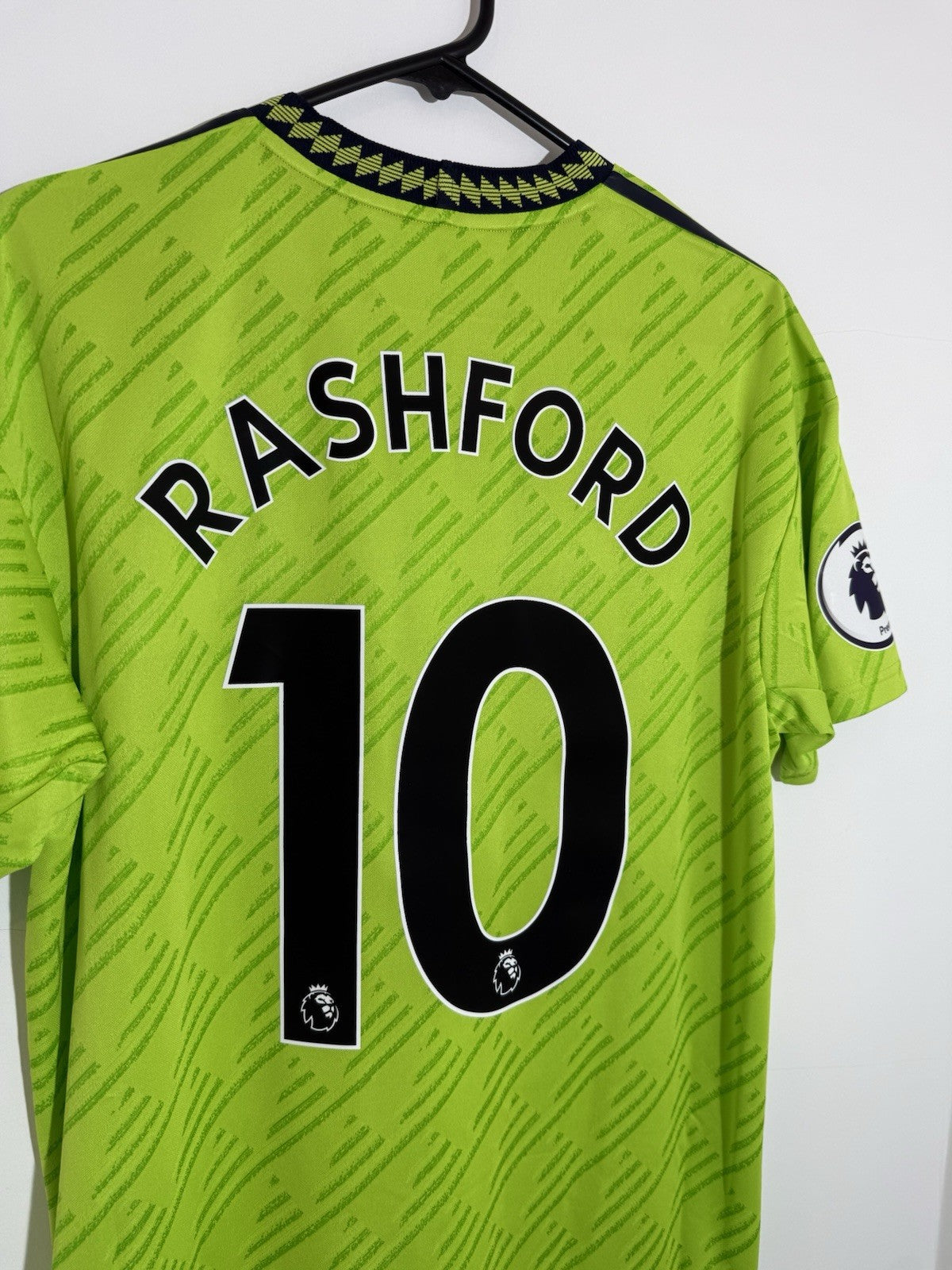 Manchester United Rashford #10 2022/23 3rd Authentic Large Shirt BNWT HE2979