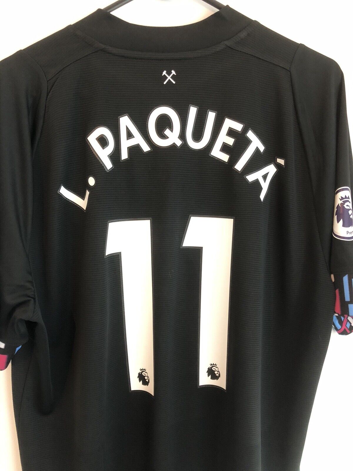 L Paqueta 11 West Ham United 2022 23 Xl Away Umbro Excellent Condition