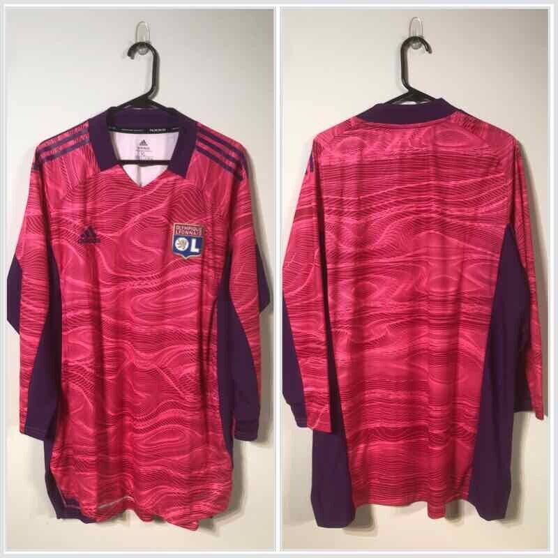 Olympique Lyon 2021/22 3rd X-Large Goalkeeper Football Shirt Adidas BNWT