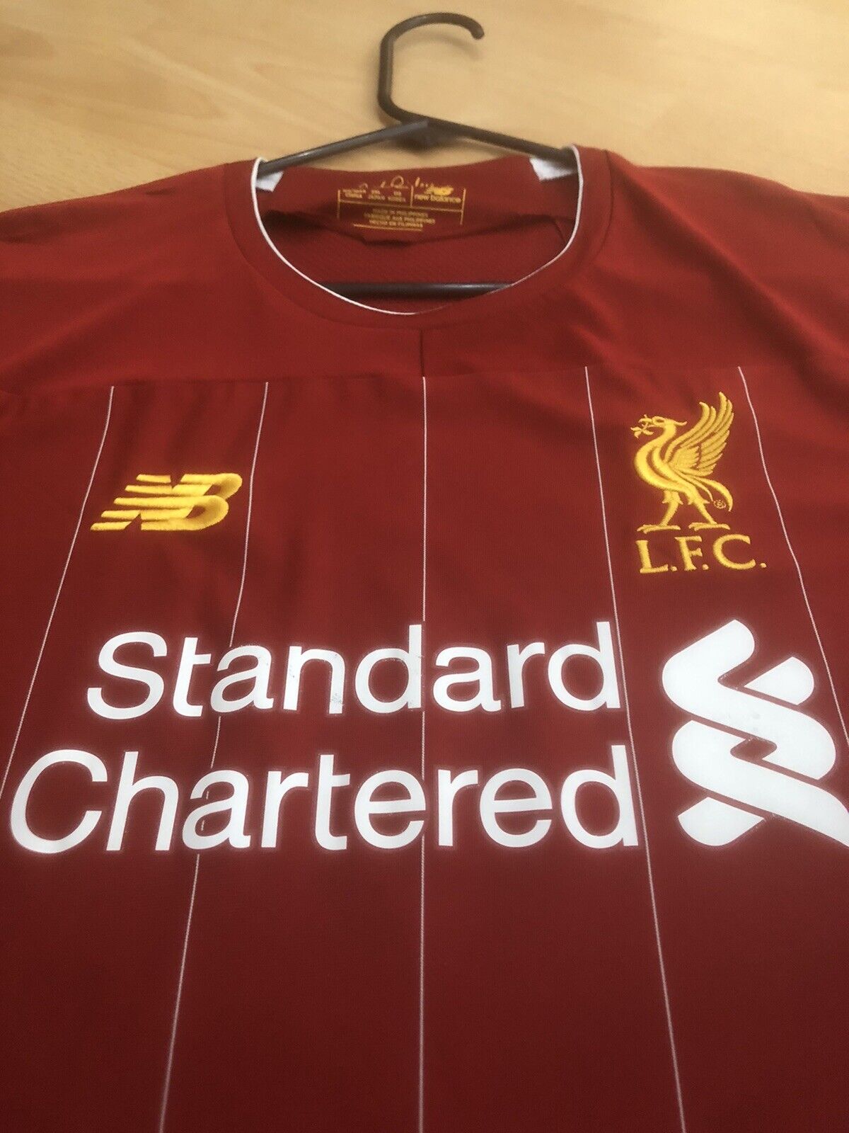 Firmino 9 Liverpool Xl 2019 20 Home New Balance Very Good Condition MT930000