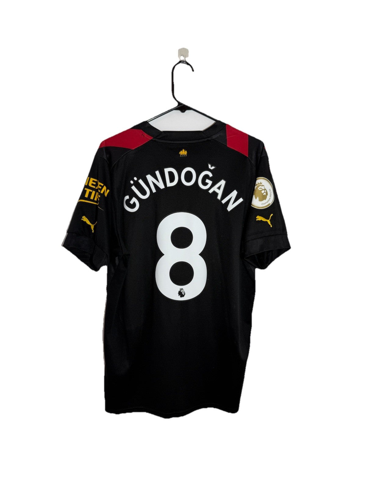 Manchester City Gundogan #8 2022/23 Large Away Excellent Condition 765722-02