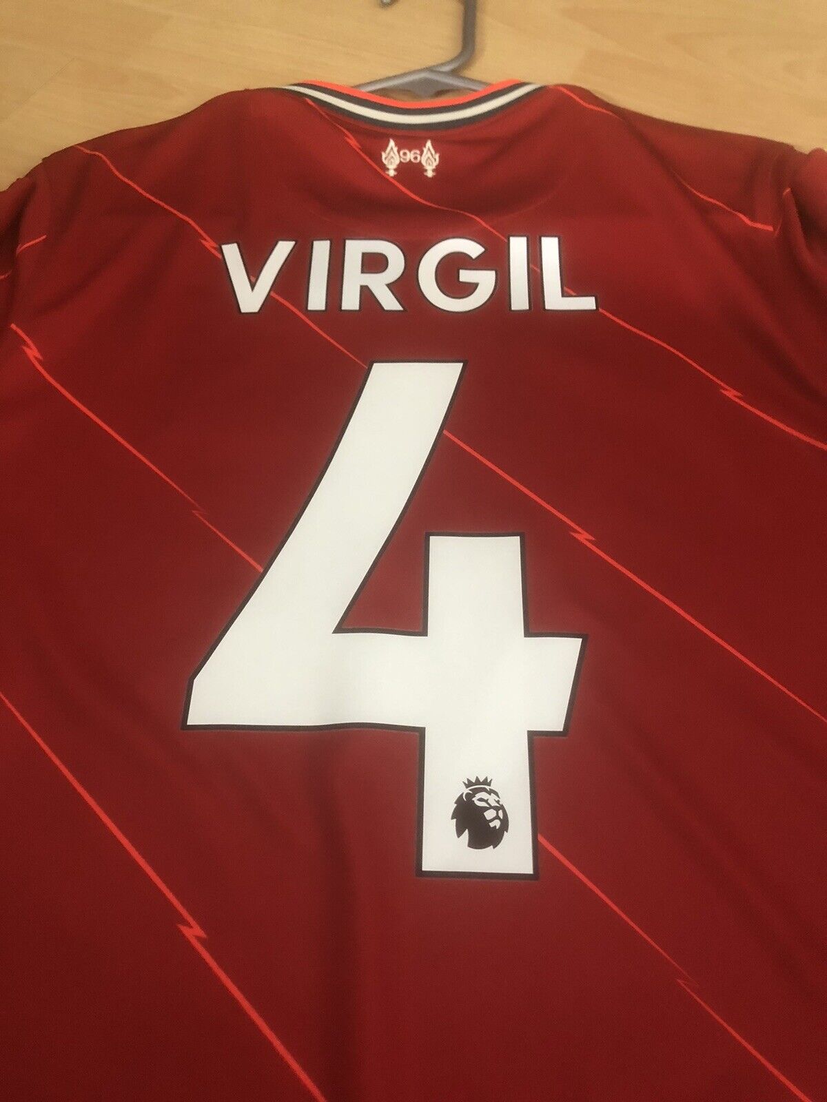 Virgil 4 Liverpool Small 2021 22 Home Shirt Nike Excellent Condition Db2560 688