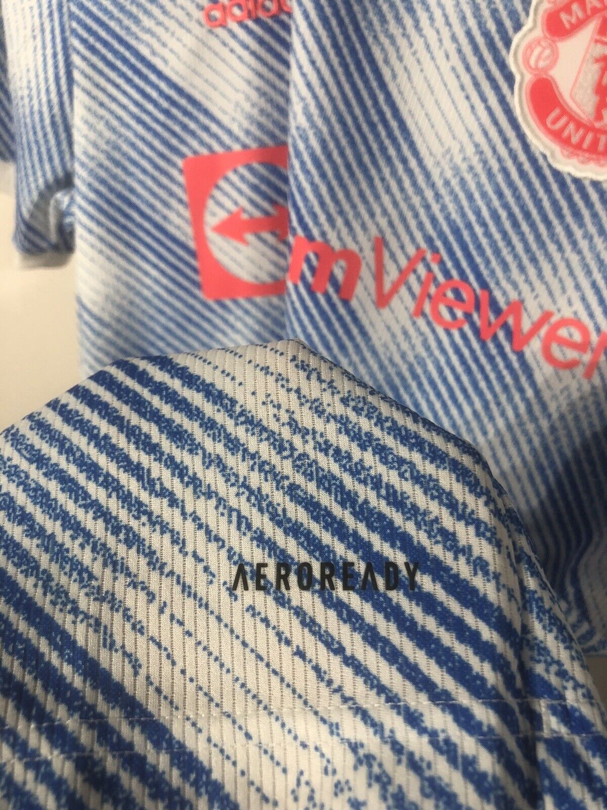 Ronaldo #7 Manchester United Medium 2021/22 Away Shirt Excellent Condition