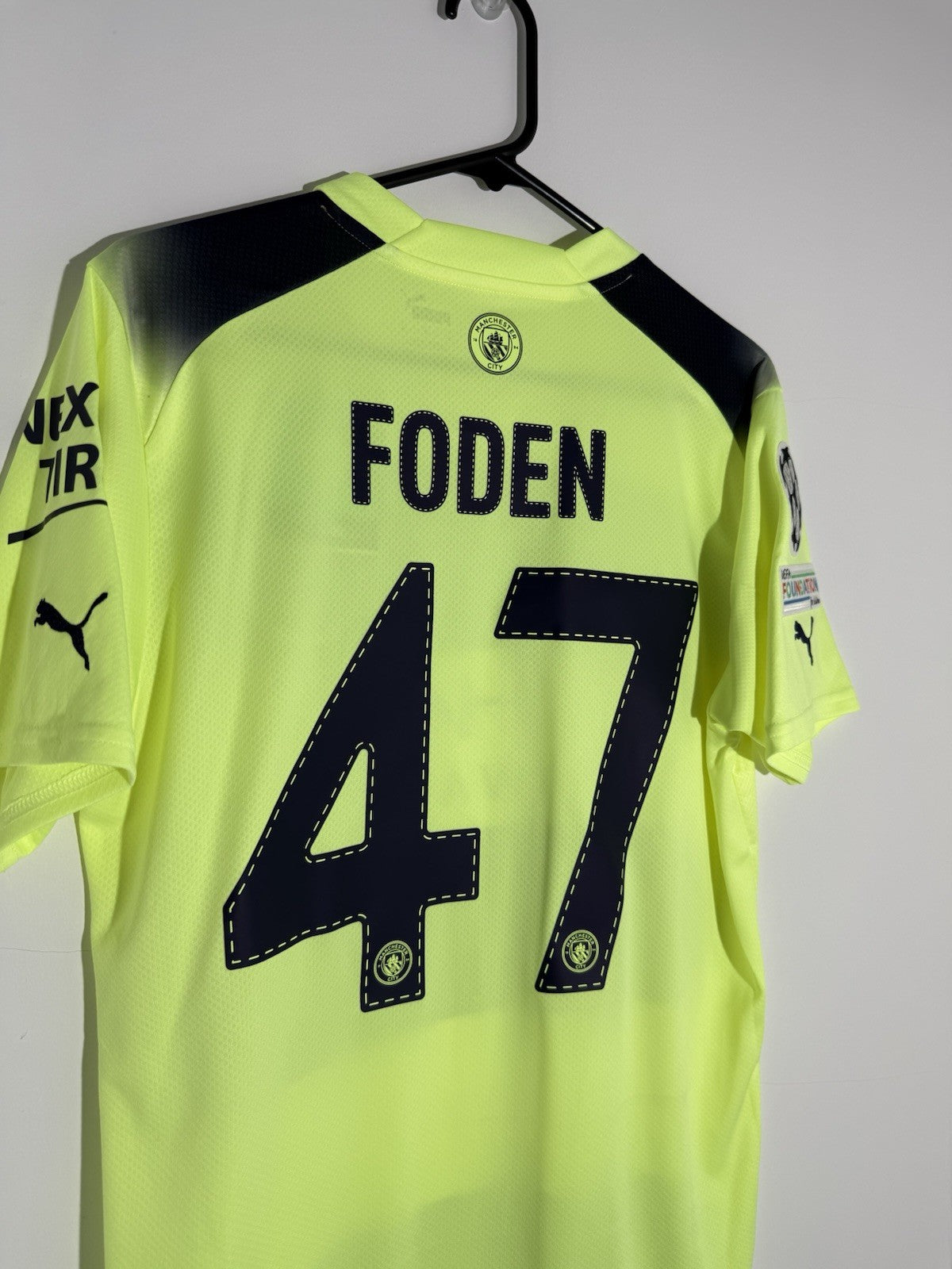 Manchester City Foden #47 2022/23 Large CL 3rd Shirt BNWT 765734-03