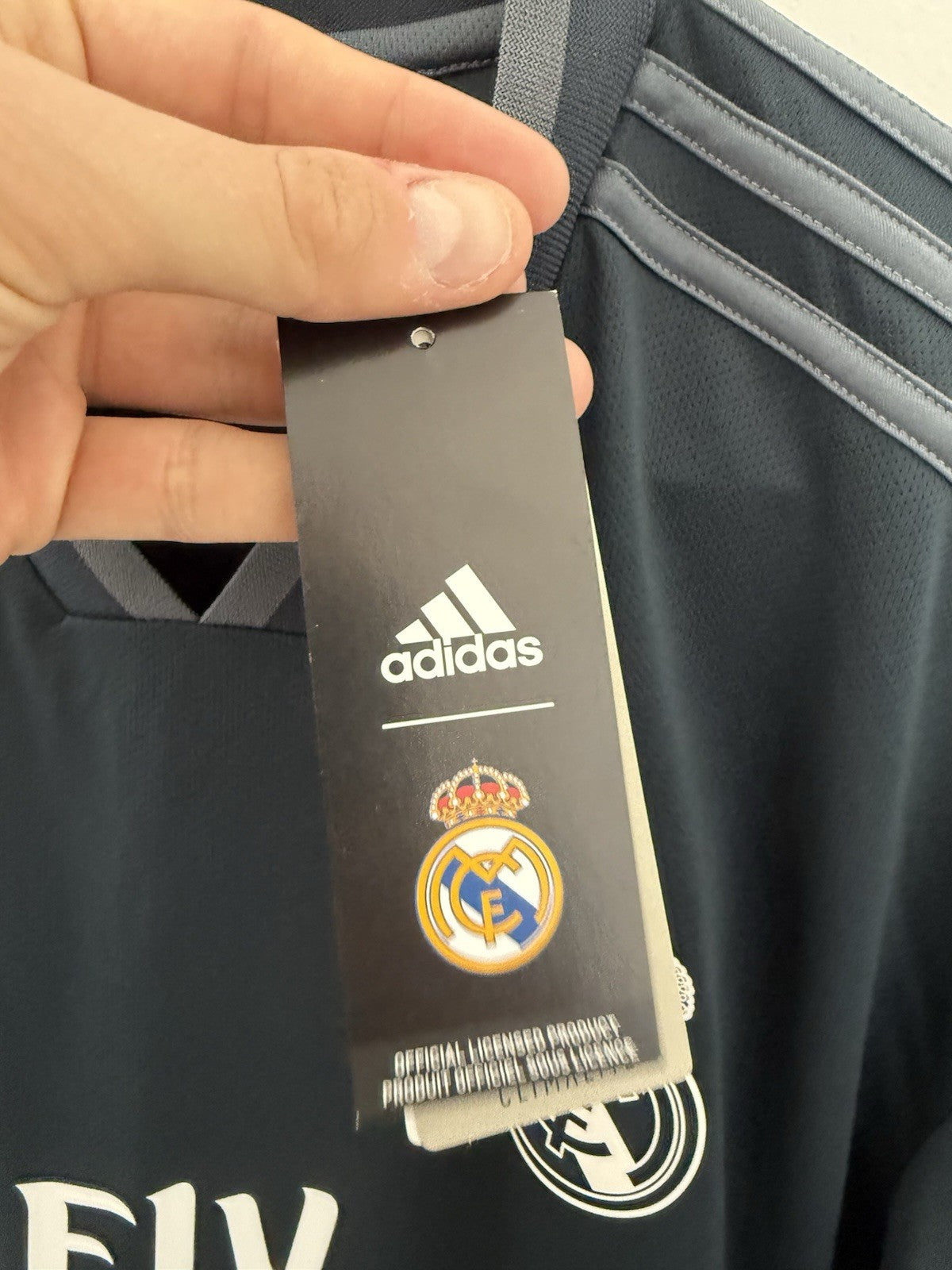 Real Madrid Vinicius Jr #28 2018/19 Large Away BNWT CG0584