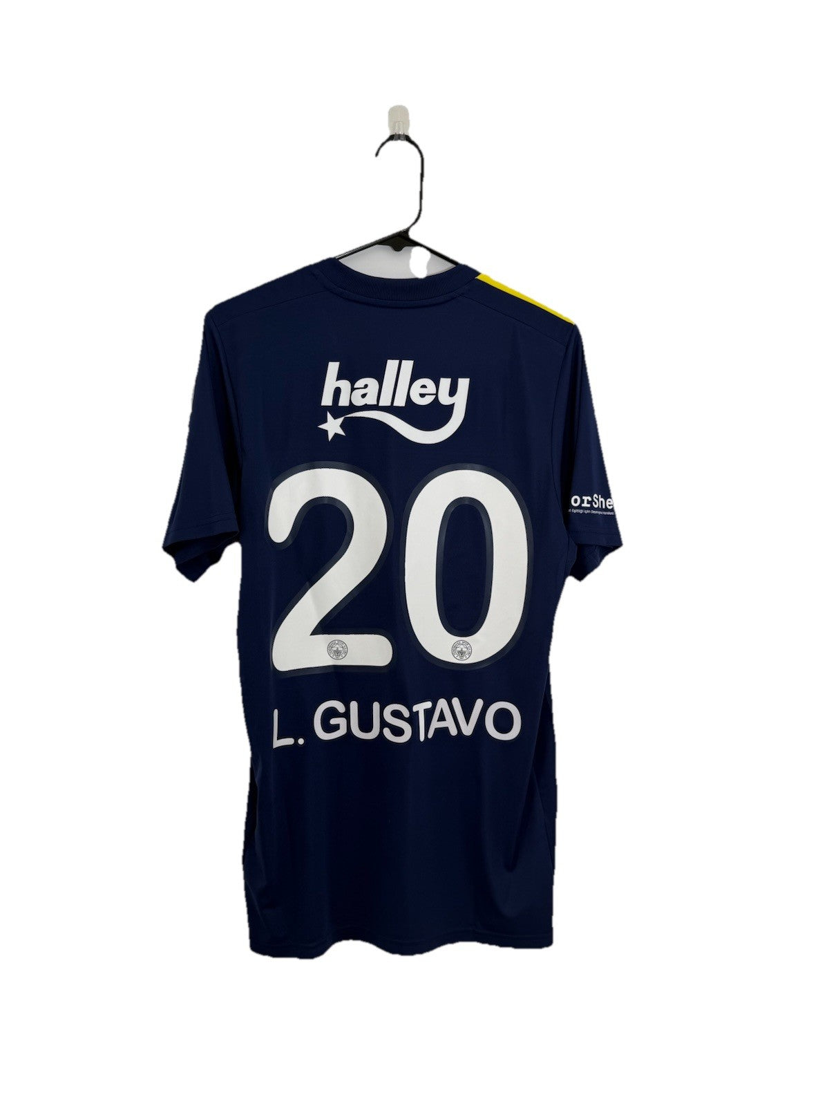 Fenerbahce L. Gustavo #20 2019/20 Medium Home Shirt Adidas BNWT FQ6694
