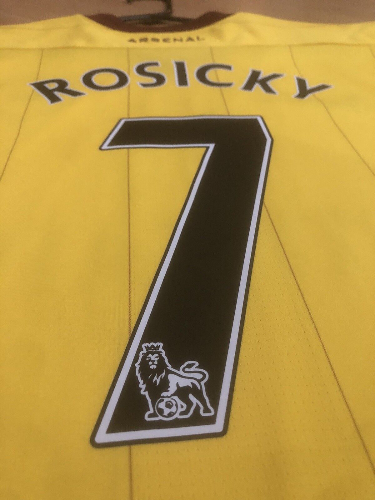 Rosicky #7 Arsenal 2012/13 Medium Away Shirt Nike Excellent Condition 386824-749