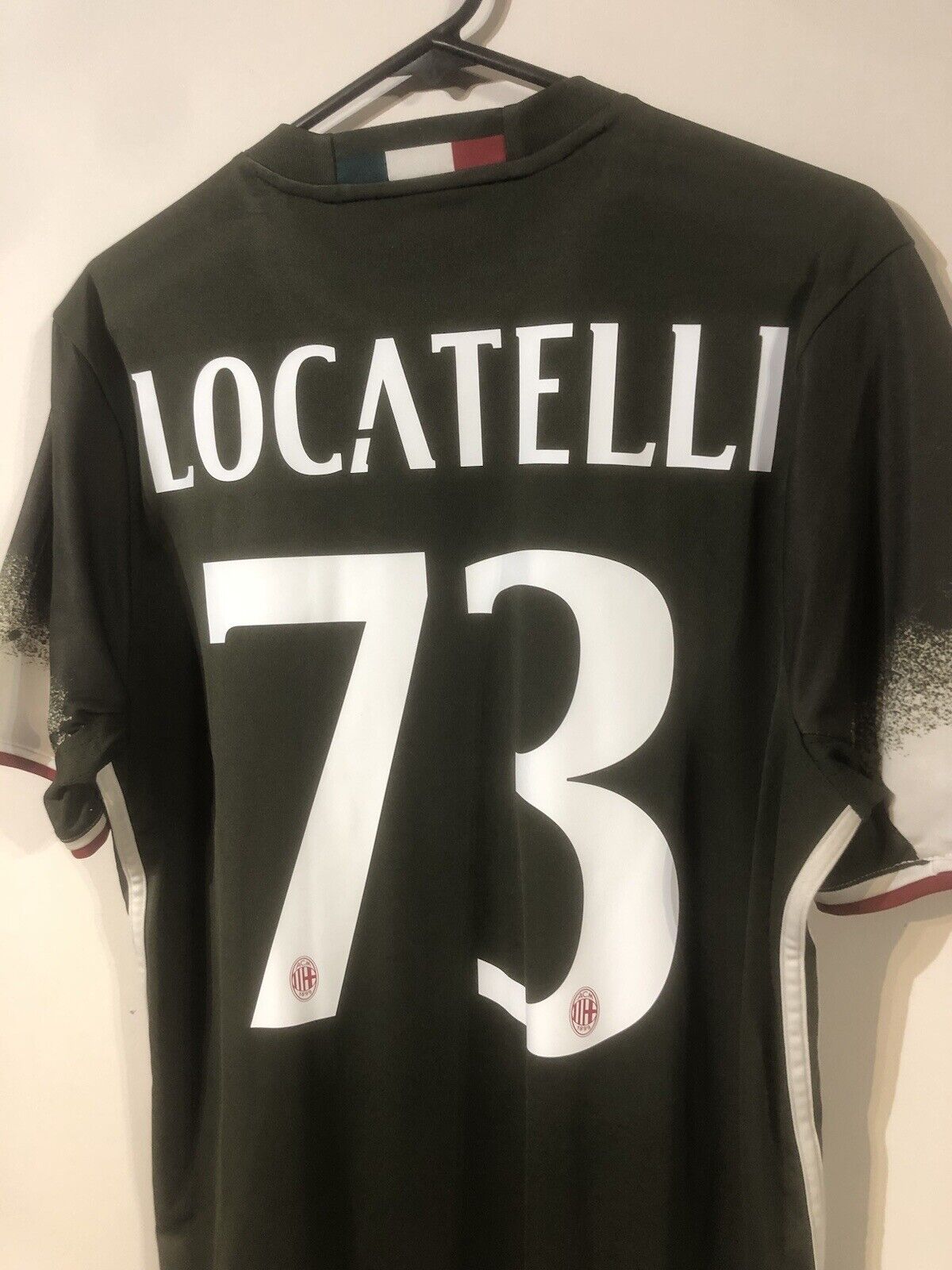 Locatelli #73 Large AC Milan 2015/16 3rd Shirt Adidas Very Good Condition