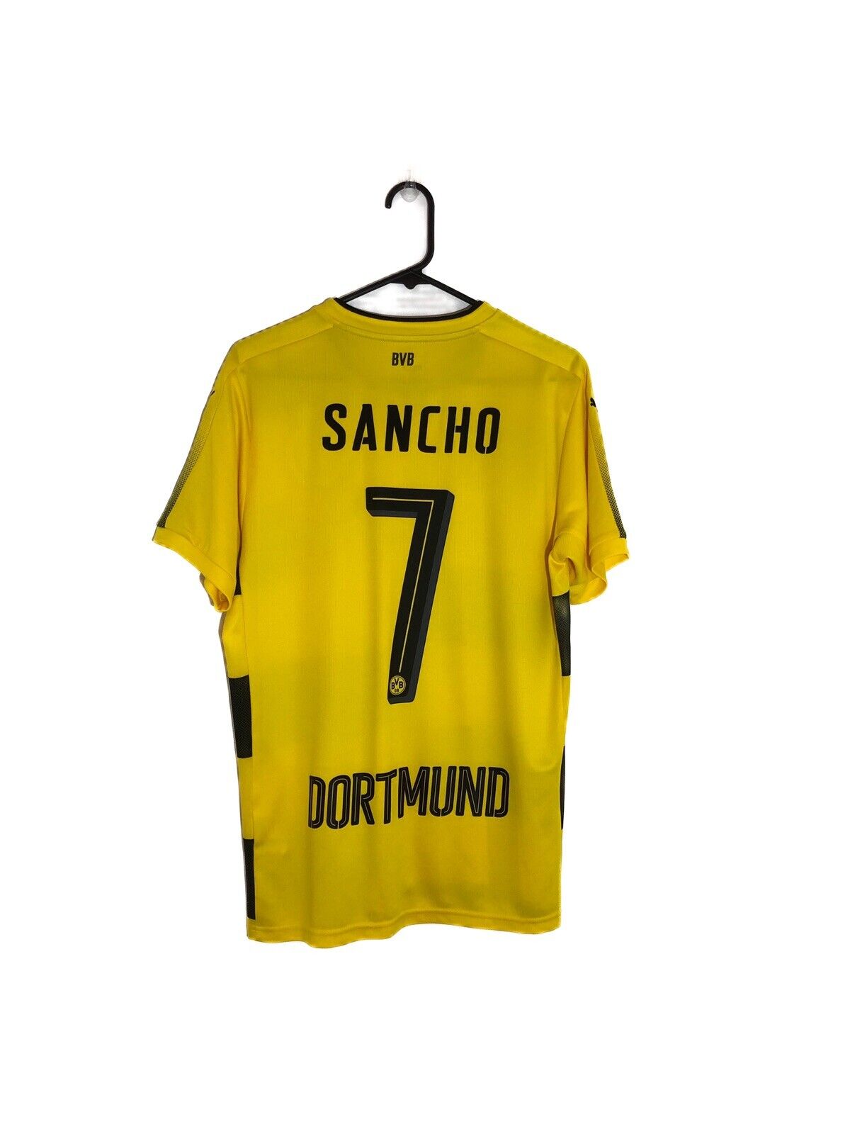 Sancho 7 Borussia Dortmund 2017 18 Medium Home Shirt Excellent Condition 751670