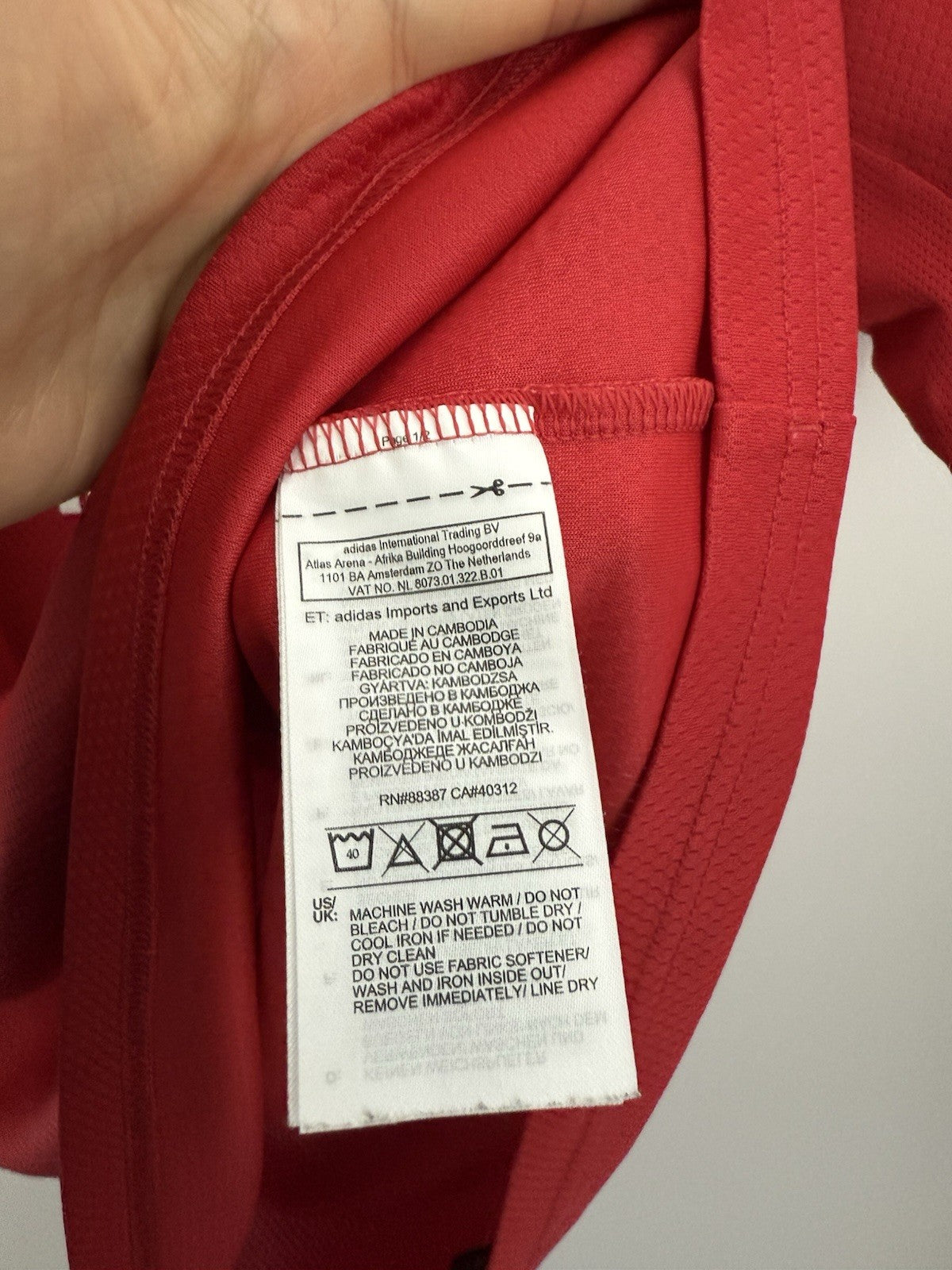 Man United B. Fernandes #18 2019/20 Medium Home Shirt Excellent Condition ED7386