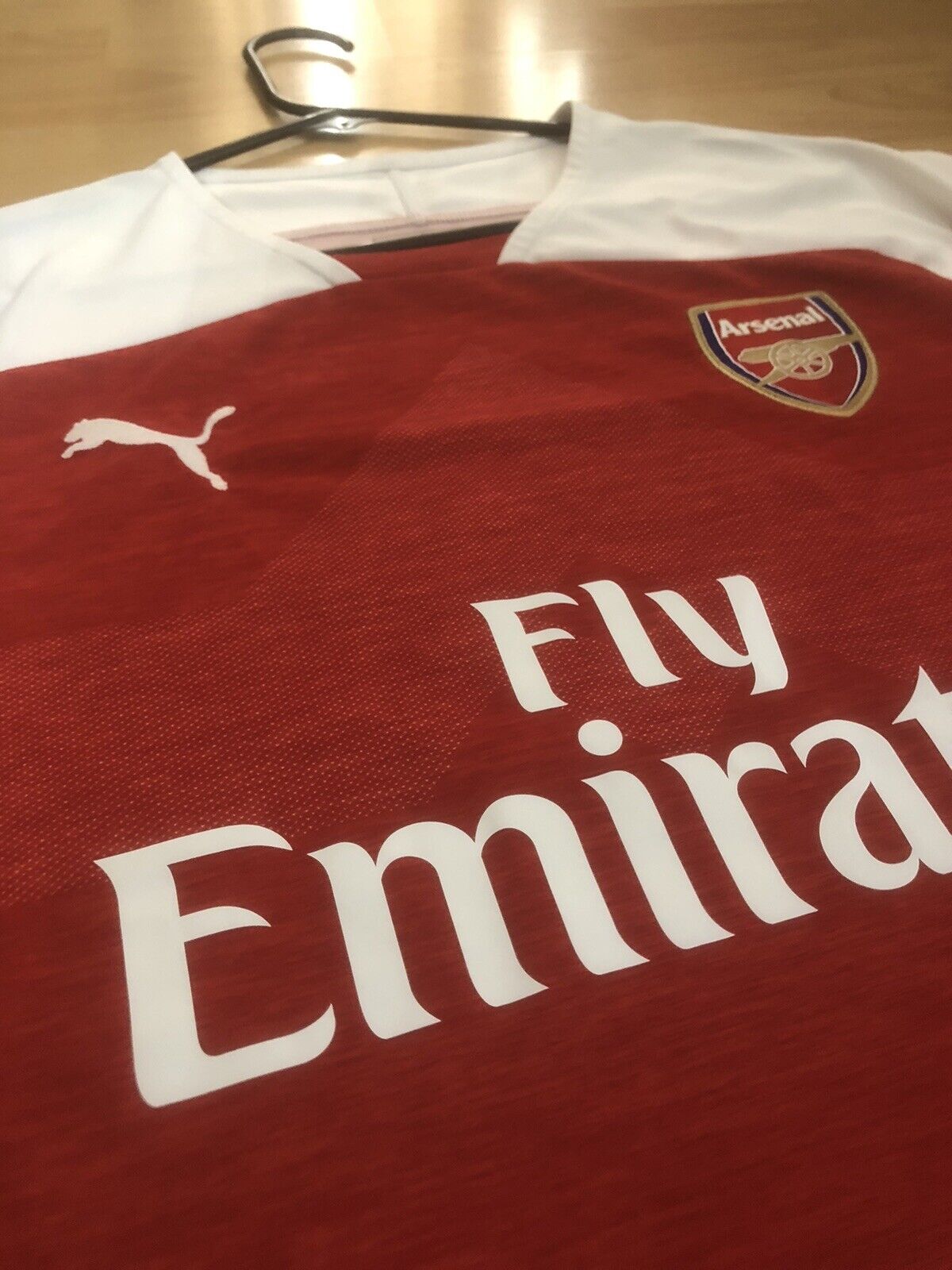 Ozil #10 Arsenal 2018/19 XL Home Shirt Puma Excellent Condition 753209-12