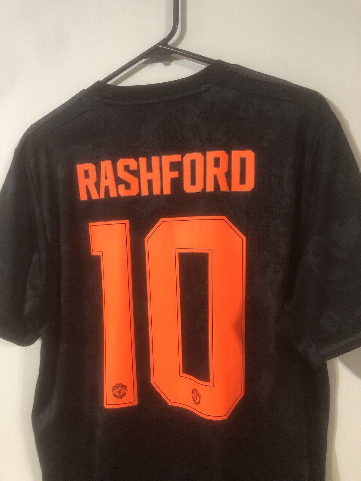 Rashford #10 Manchester United 2019/20 3rd Large Shirt Adidas Excellent Conditio
