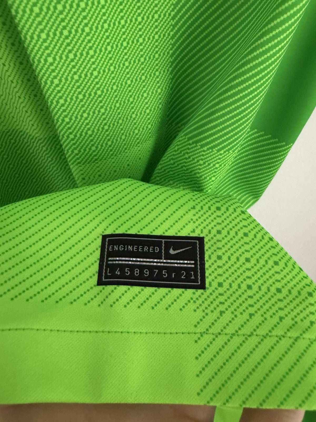 Liverpool A. Becker #1 2021/22 Large Home Goalkeeper Shirt Nike BNWT DB2559-330