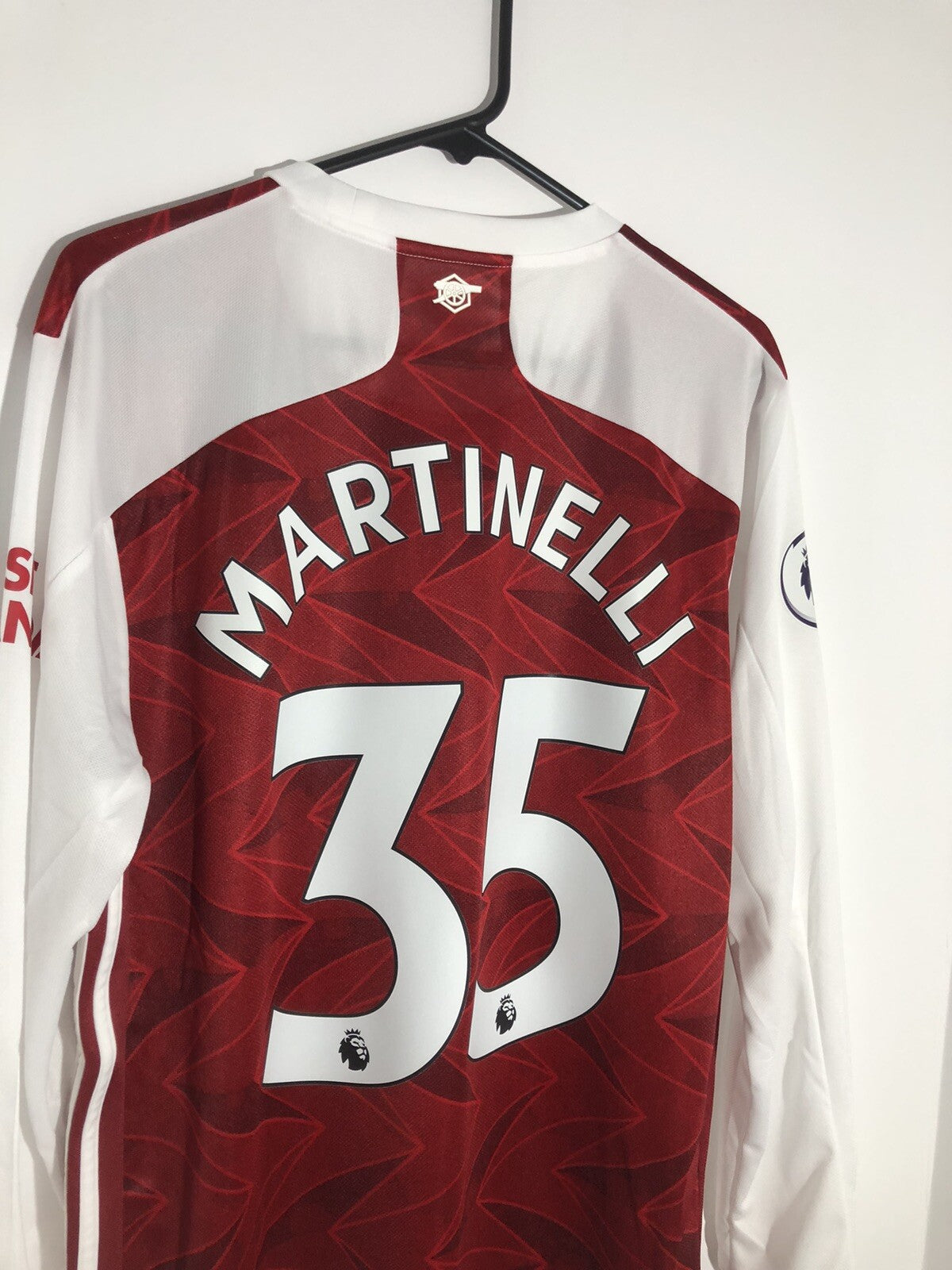 Arsenal Martinelli #35 2020/21 Large LS Home Shirt BNWT EH7814
