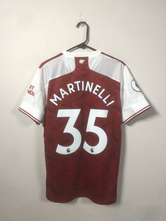 Martinelli #35 Arsenal 2020/21 Medium Home Shirt Adidas BNWT EH5817