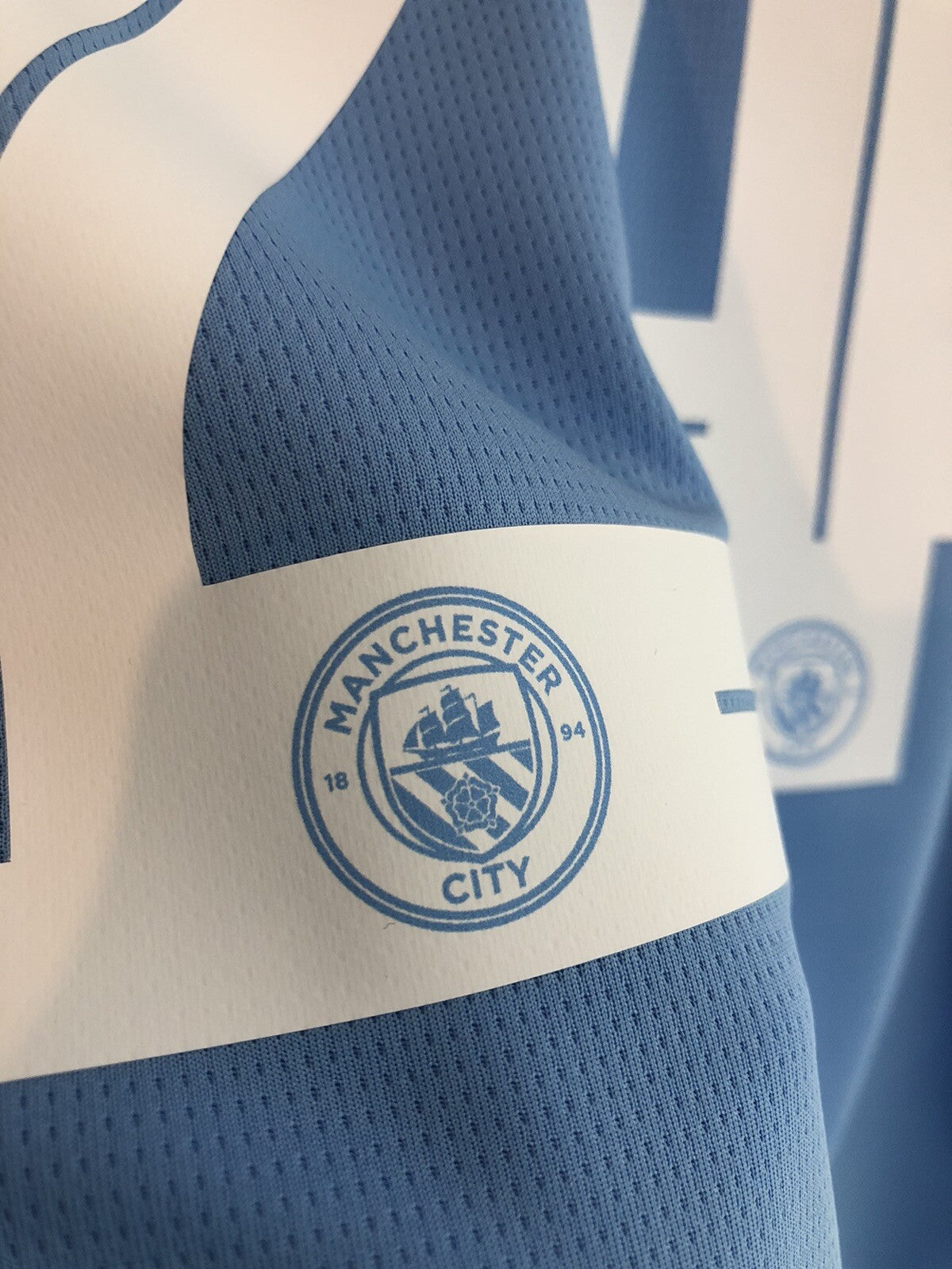 Manchester City Gvardiol #24 2023/24 Medium Home Excellent Condition 770438-01