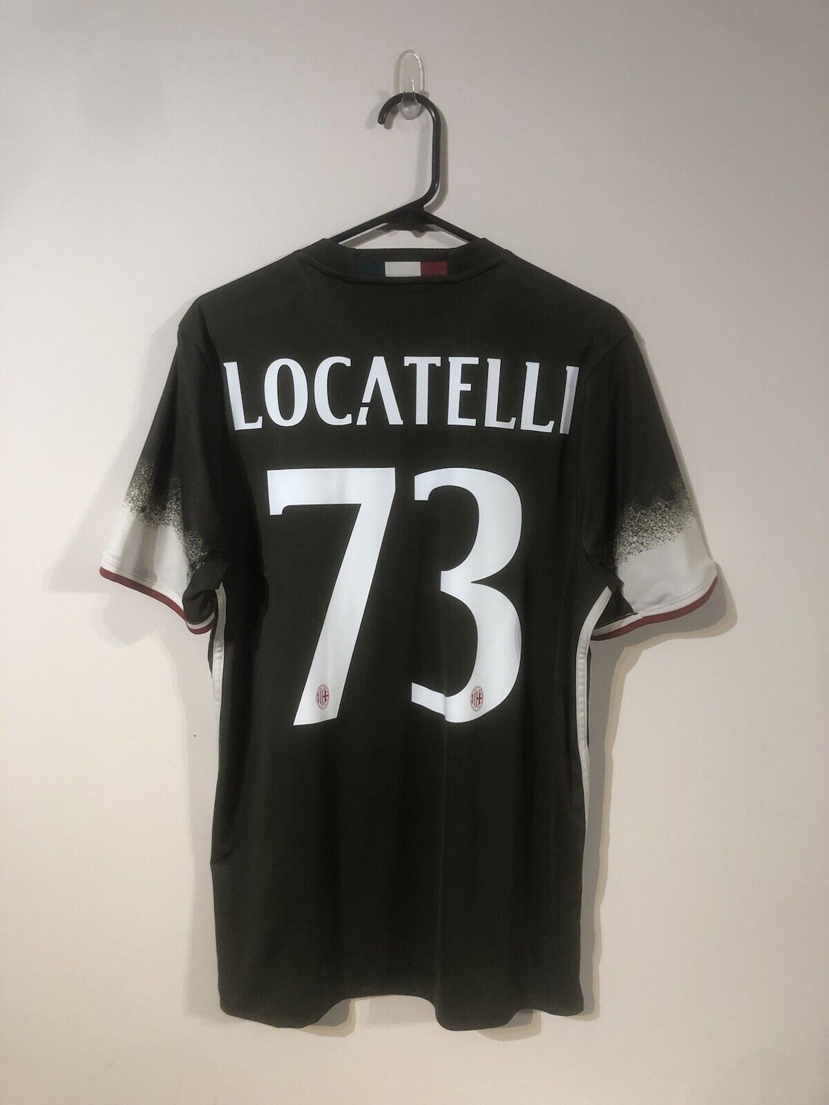 Locatelli #73 Large AC Milan 2015/16 3rd Shirt Adidas Very Good Condition