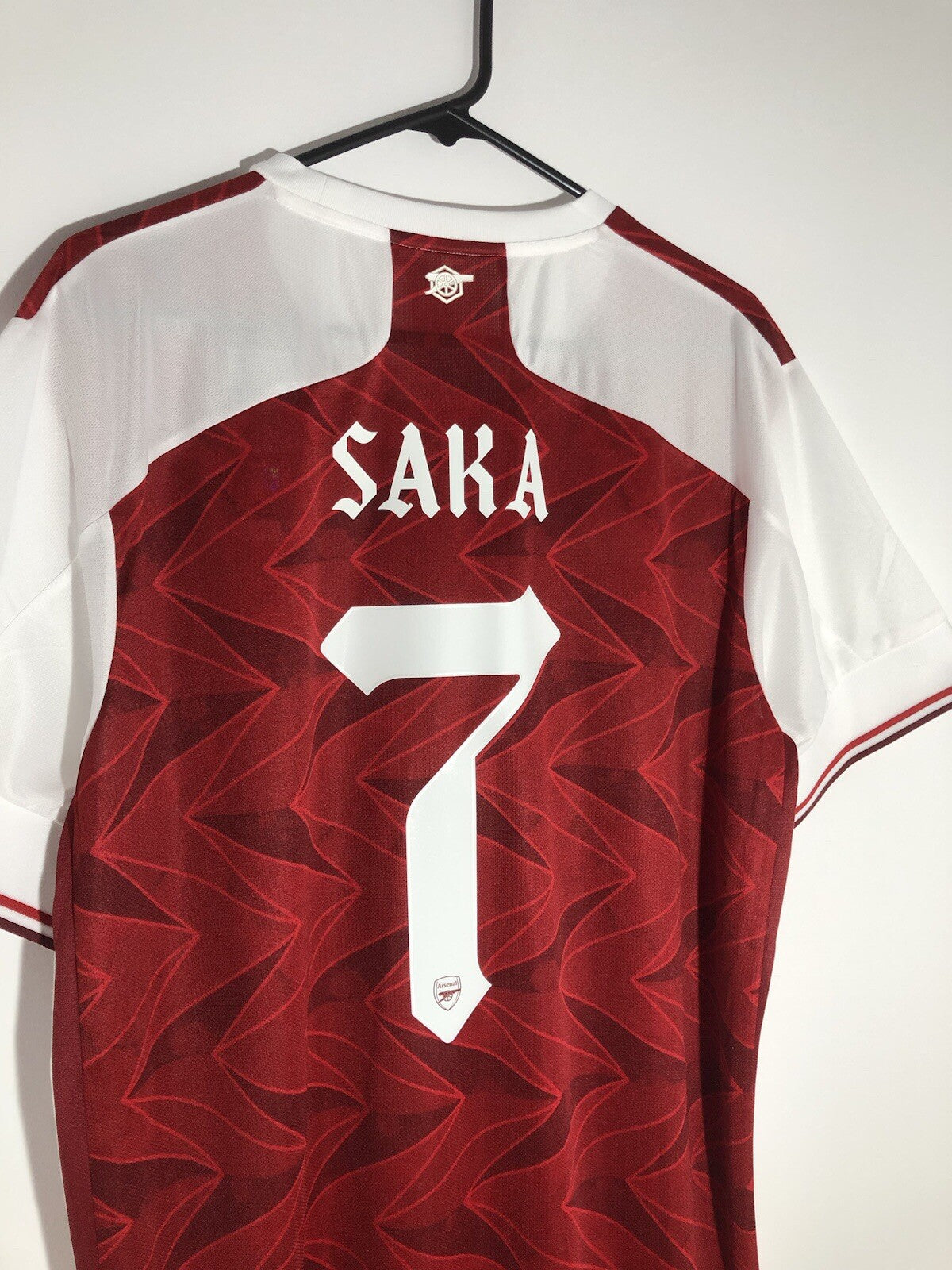 Arsenal Saka #7 2020/21 Euro XL Home Shirt BNWT EH5817