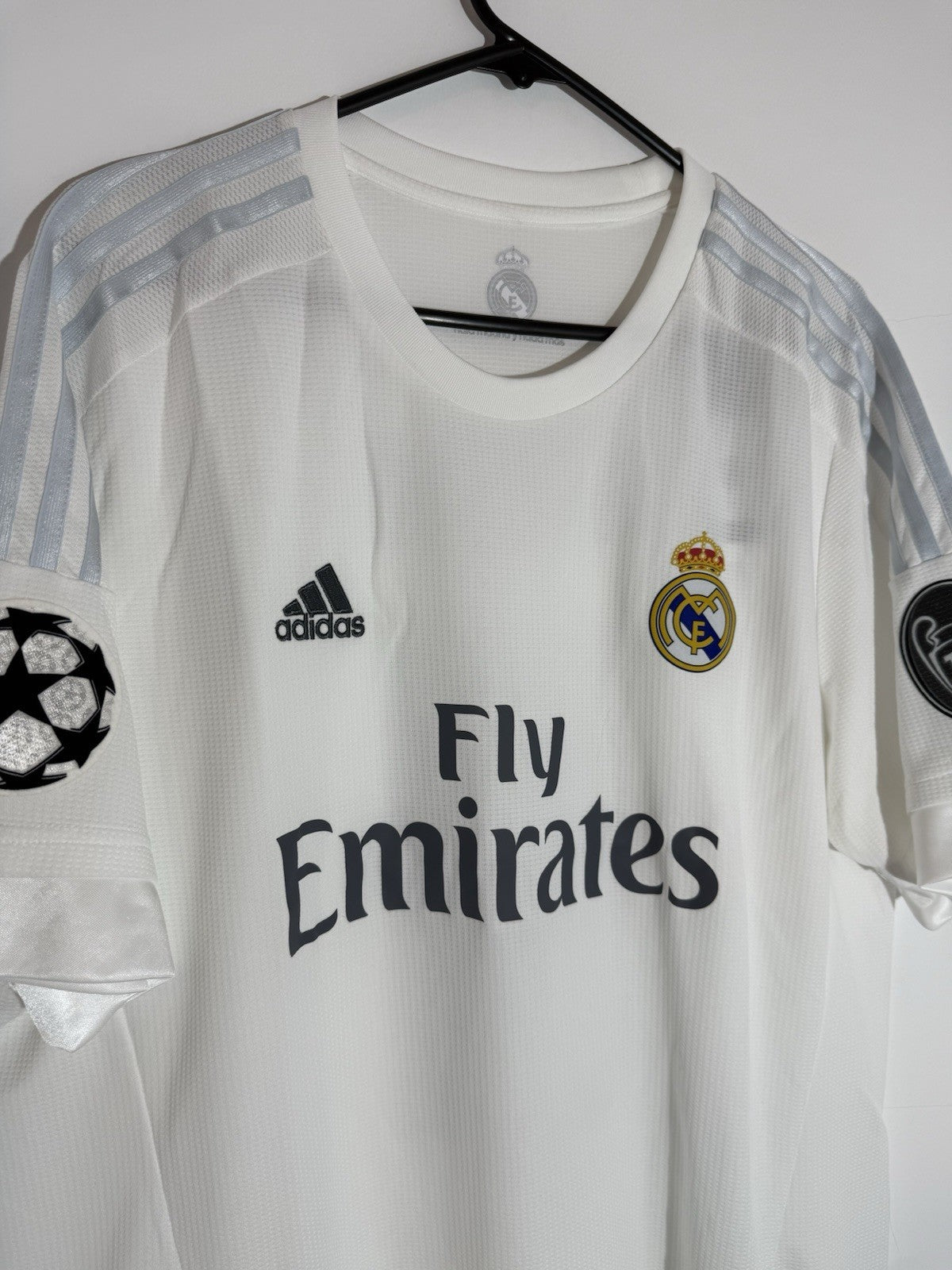 Real Madrid Kroos #8 2015/16 XL Champions League Home Shirt BNWT S12614