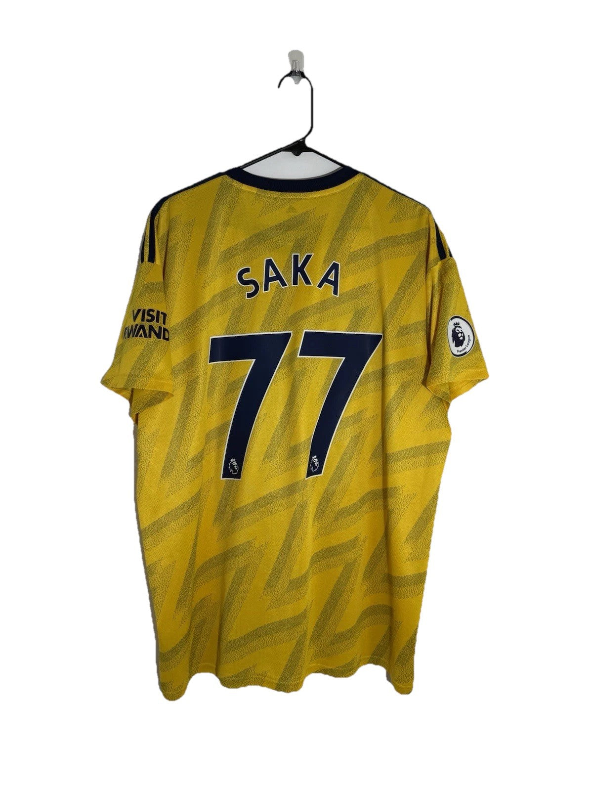 Arsenal Saka #77 2019/20 2XL Away Shirt Excellent Condition EH5635