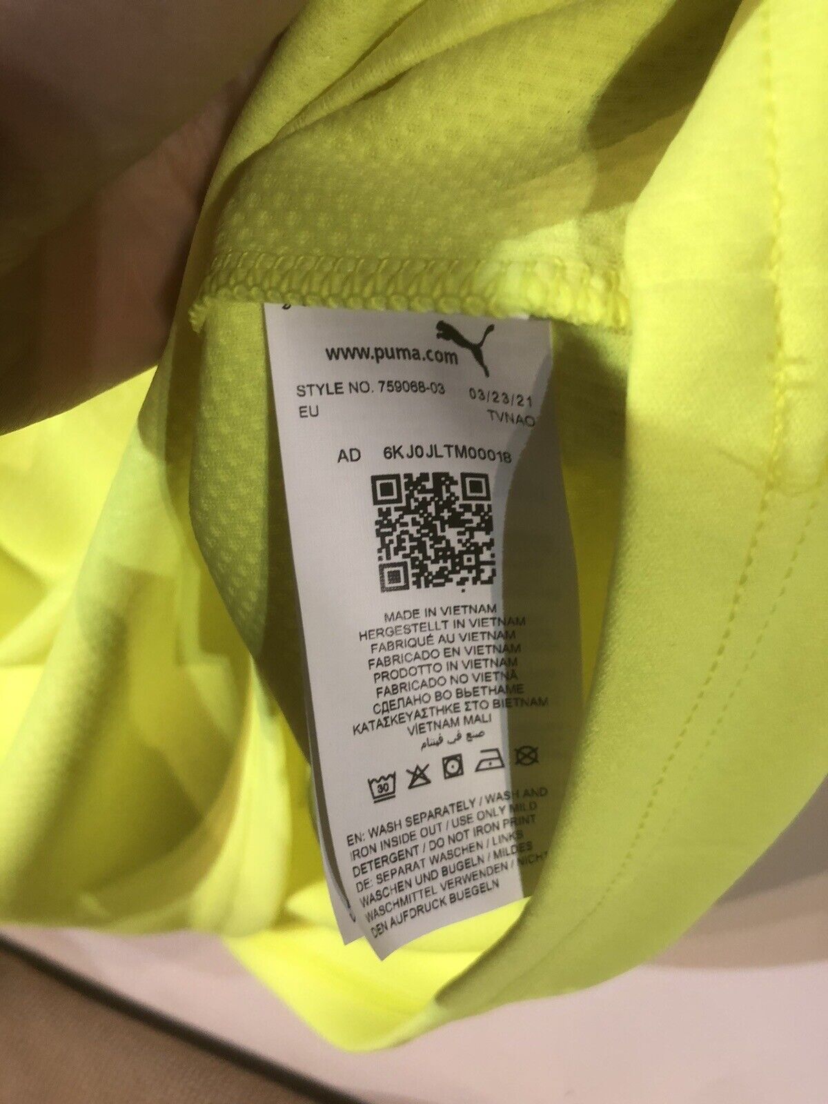 Haaland #9 Borussia Dortmund 2021/22 Large 3rd Football Shirt Puma BNWT