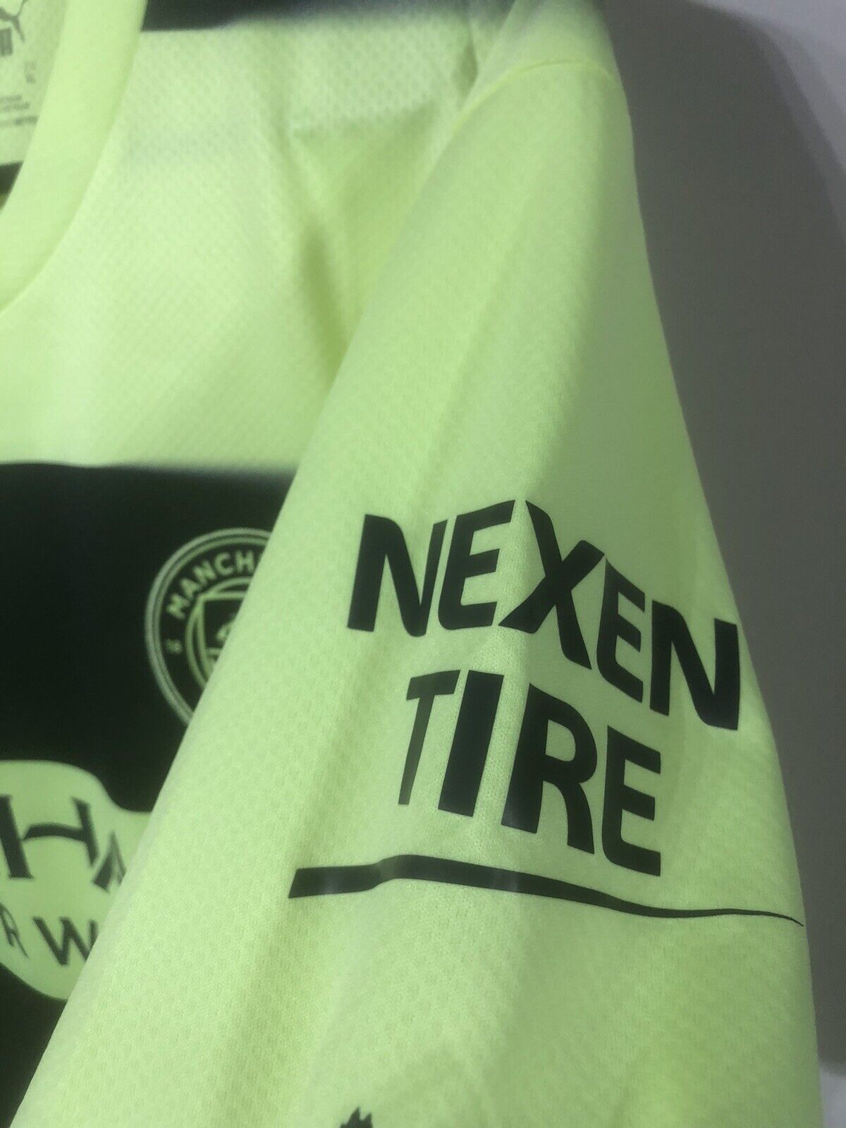 Haaland #9 Manchester City 2022/23 Treble XL 3rd Shirt Puma Excellent Condition