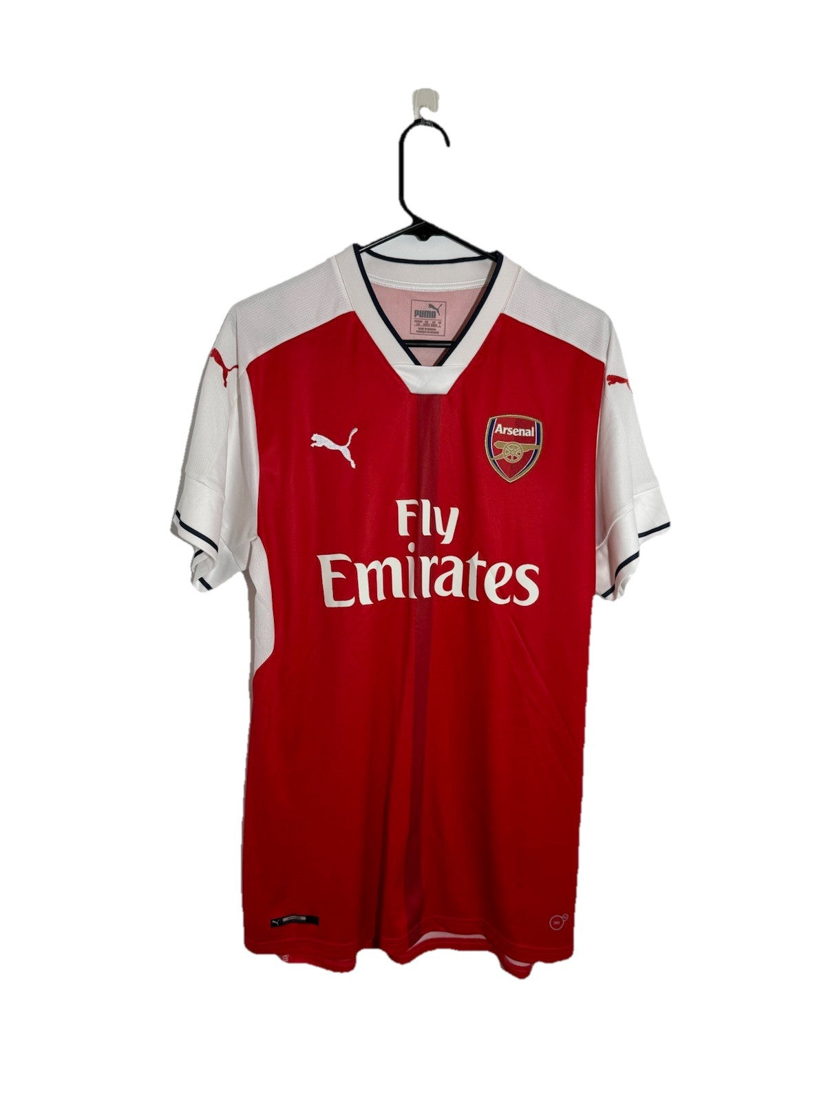 Arsenal Gibbs #3 2016/17 Large Home Shirt Excellent Condition 749712