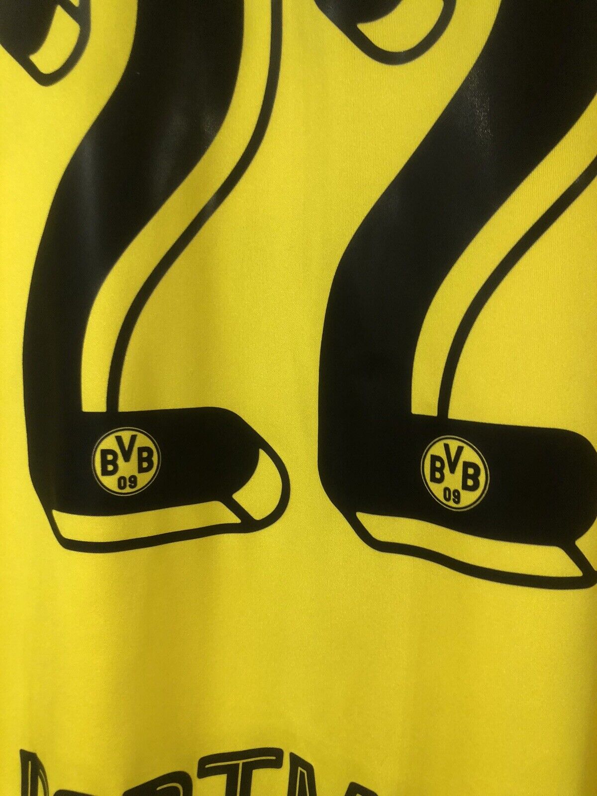 Pulisic #22 Borussia Dortmund 2016/17 Medium Home Shirt Puma Mint Condition