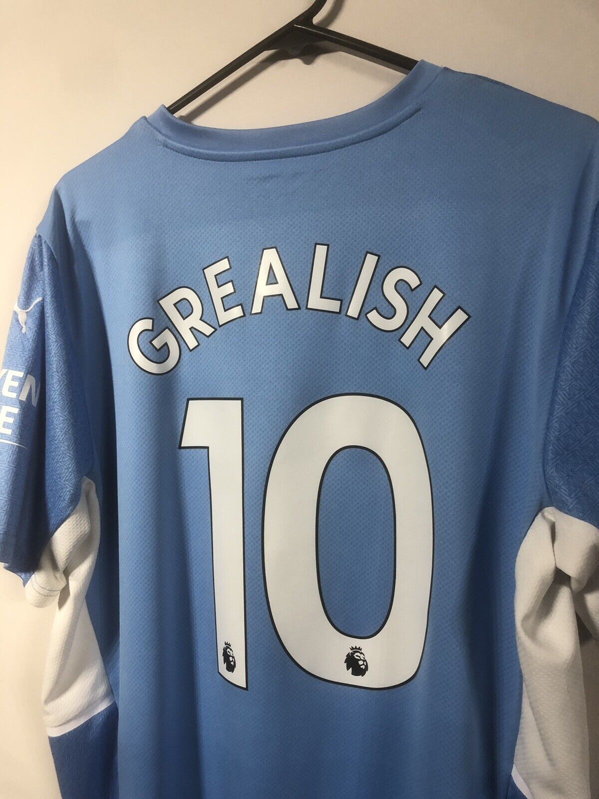 Grealish #10 Manchester City 2021/22 XL Home Shirt Excellent Condition