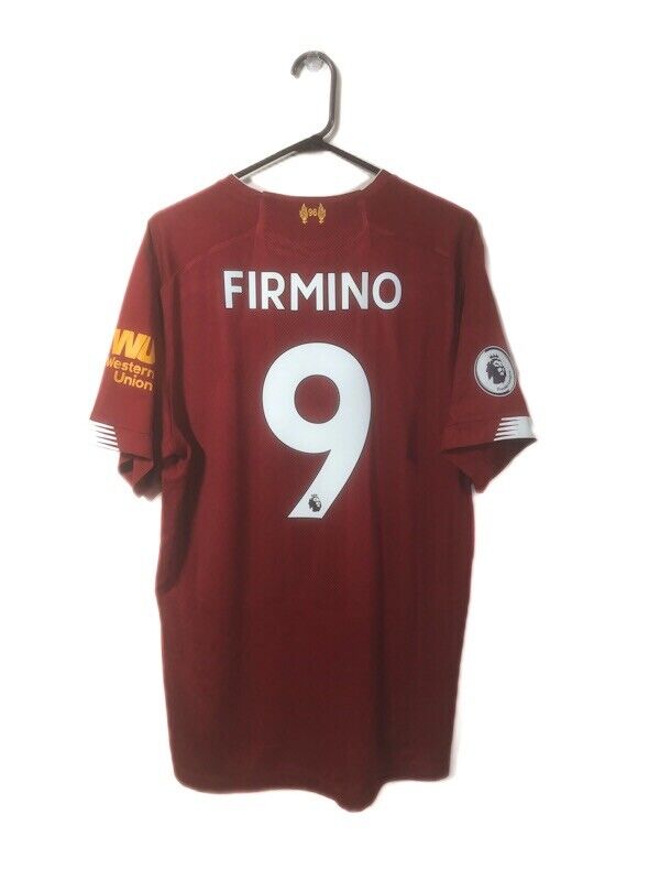 Firmino 9 Liverpool Xl 2019 20 Home New Balance Very Good Condition MT930000