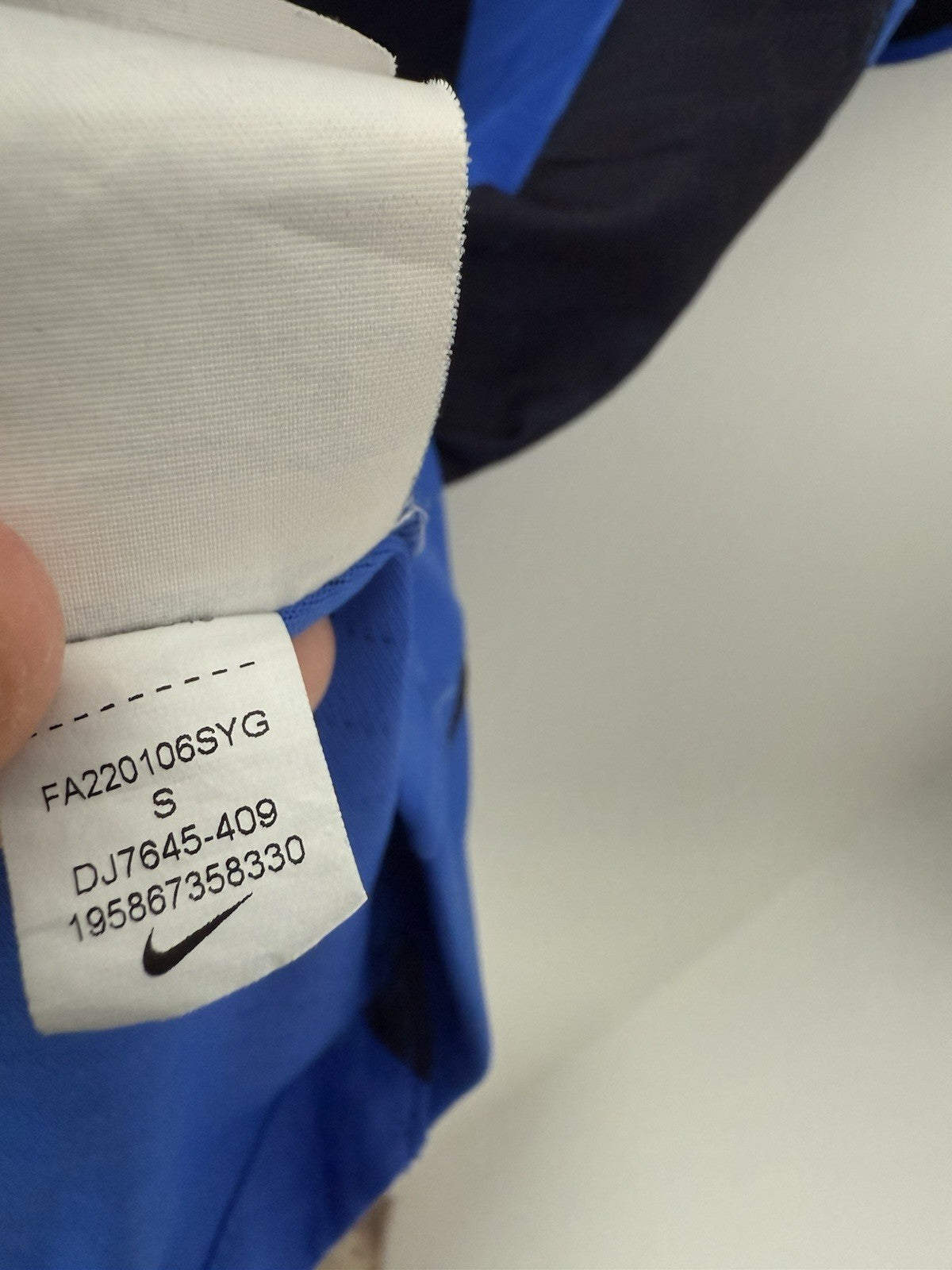 Inter Milan 2022/23 Small Vaporknit Home Shirt Excellent Condition DJ7645-409